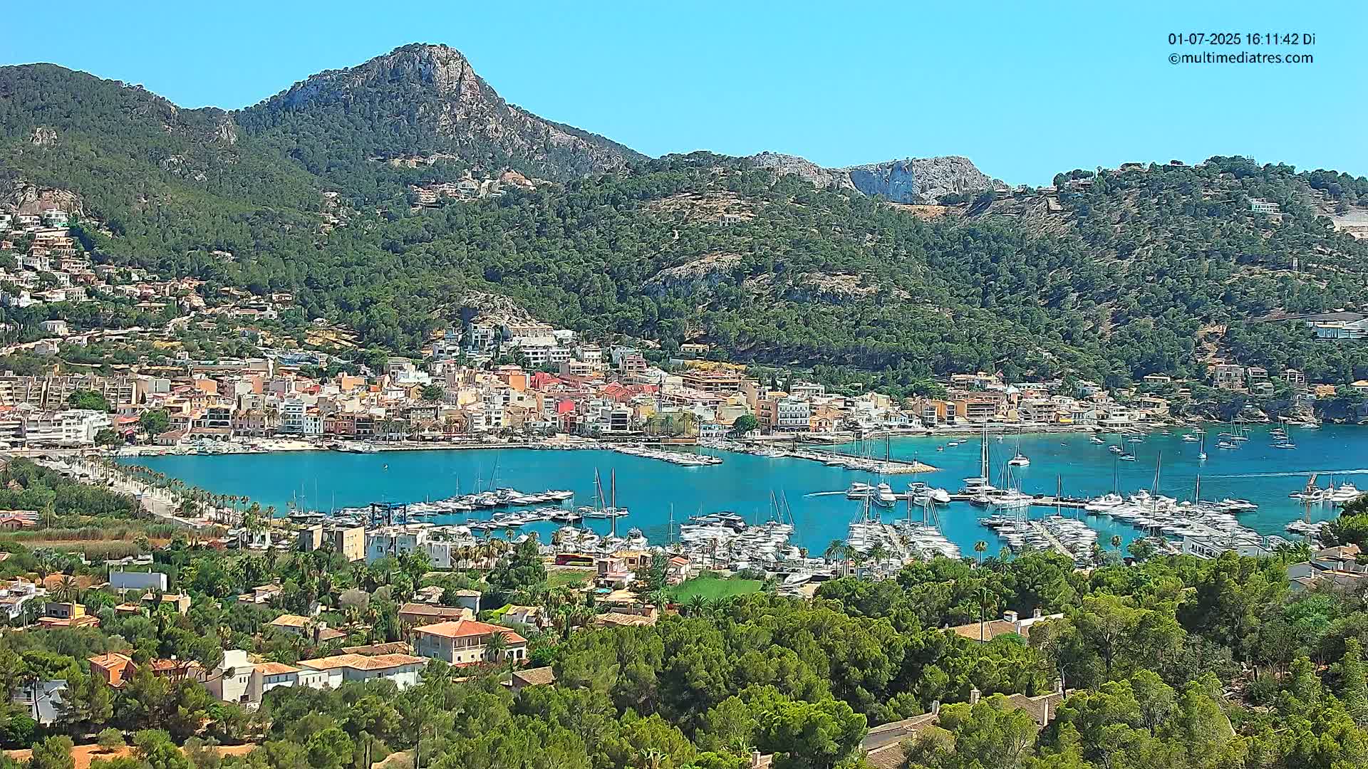 Mallorca Port d'Andratx City View Live Cam - Balearic Islands, Spain