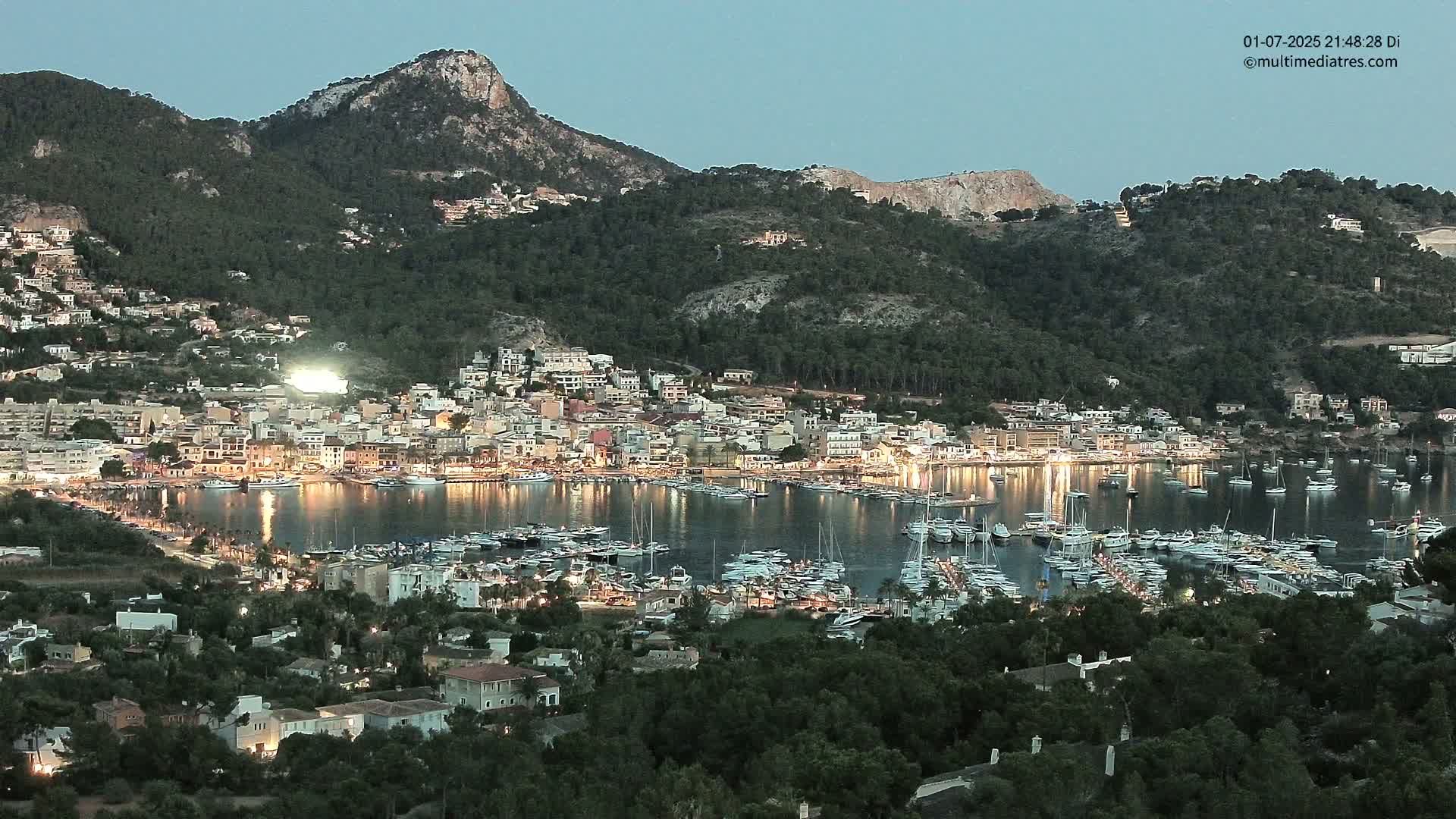 Mallorca Port d'Andratx City View Live Cam - Balearic Islands, Spain