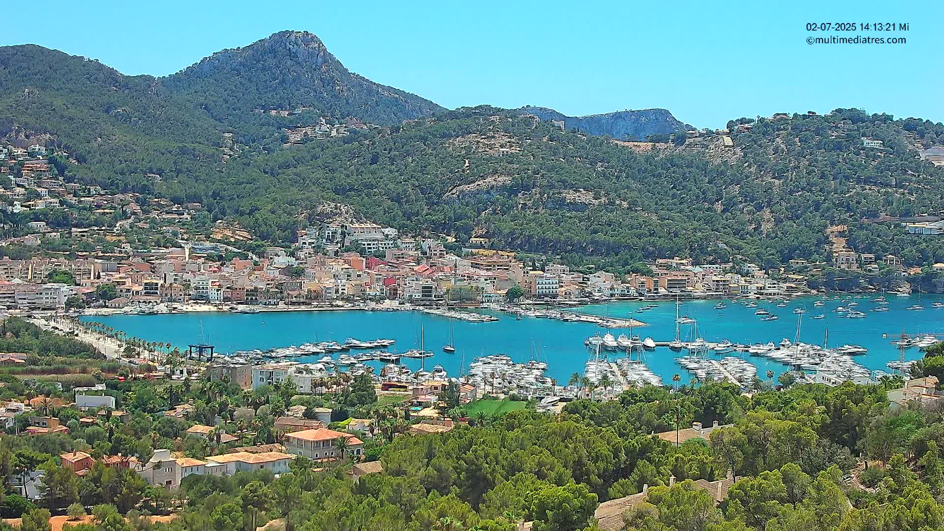 Mallorca Port d'Andratx City View Live Cam - Balearic Islands, Spain
