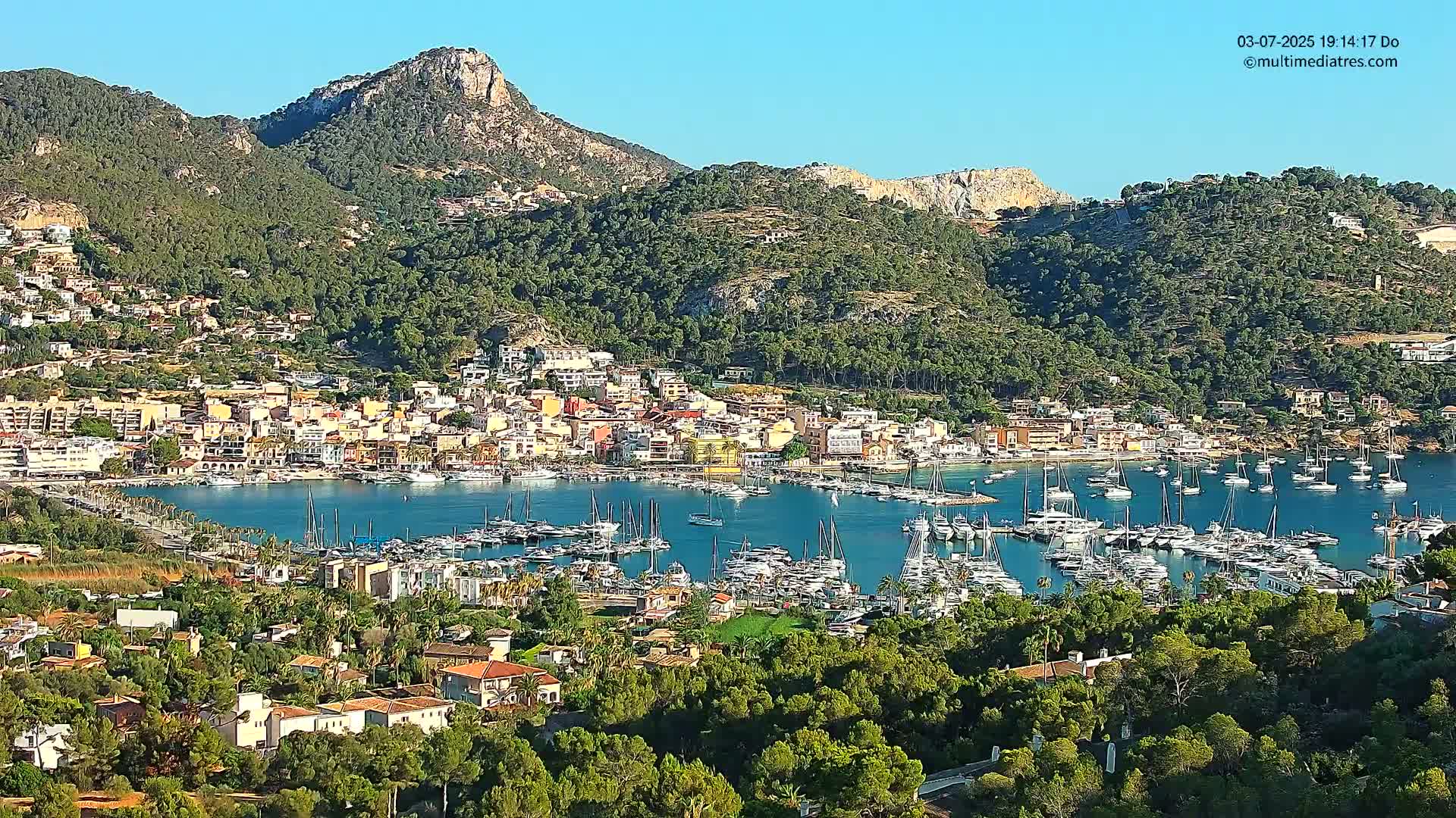 Mallorca Port d'Andratx City View Live Cam - Balearic Islands, Spain