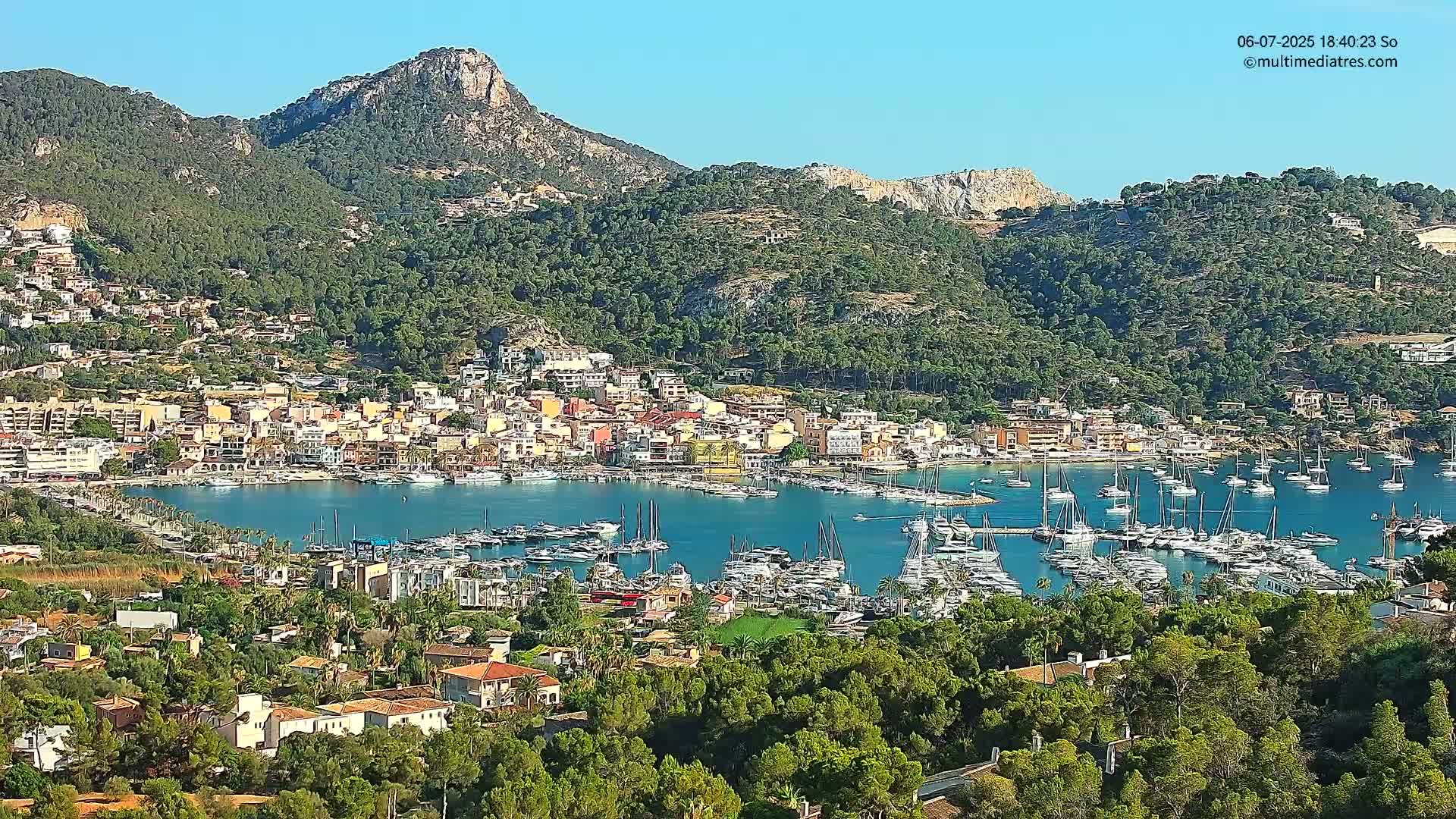Mallorca Port d'Andratx City View Live Cam - Balearic Islands, Spain