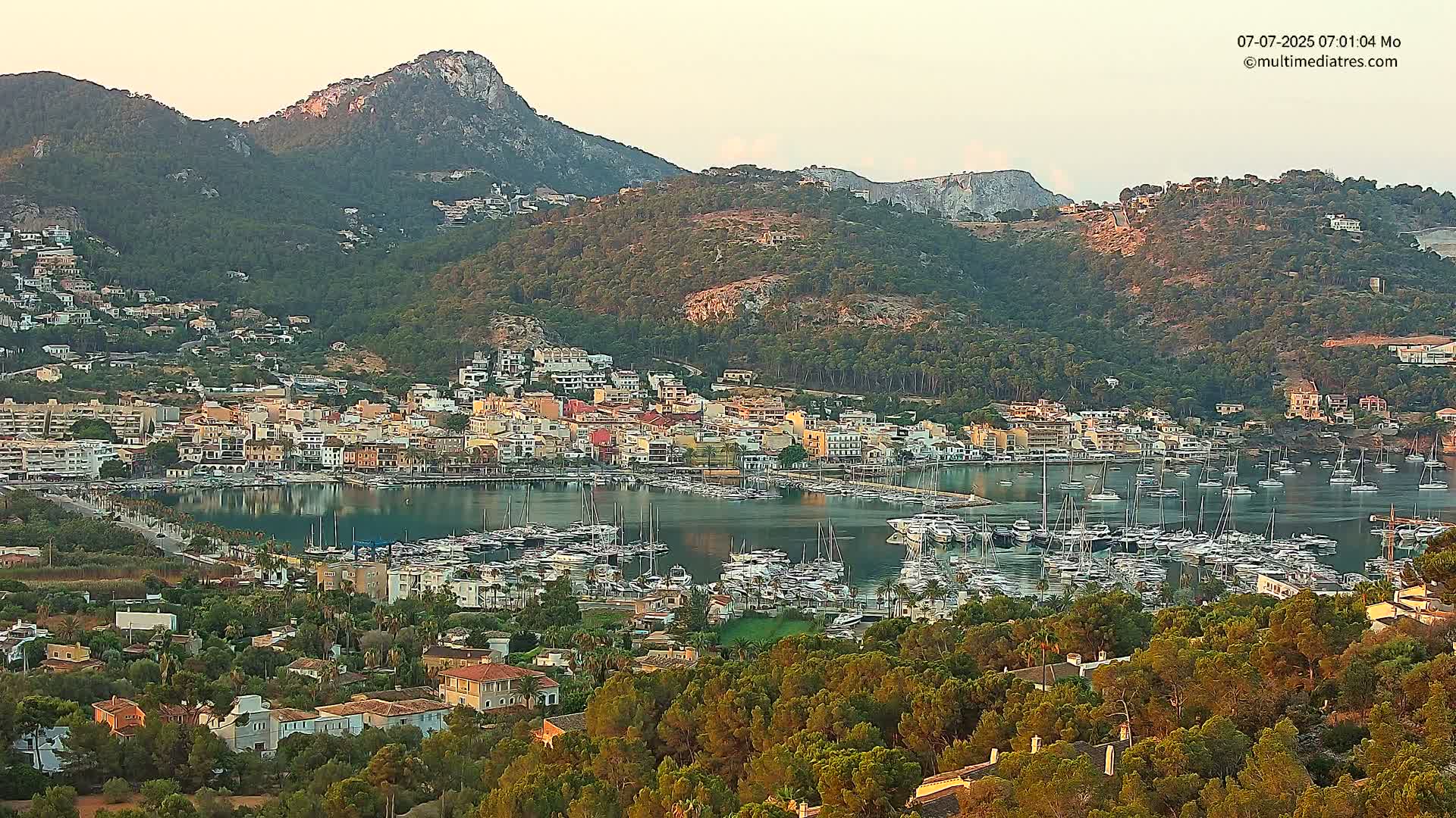 Mallorca Port d'Andratx City View Live Cam - Balearic Islands, Spain