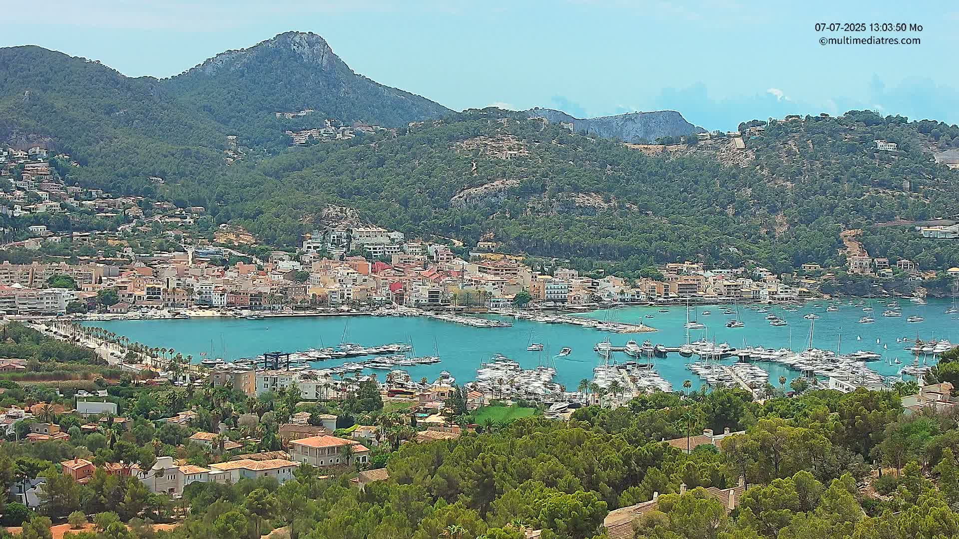 Mallorca Port d'Andratx City View Live Cam - Balearic Islands, Spain