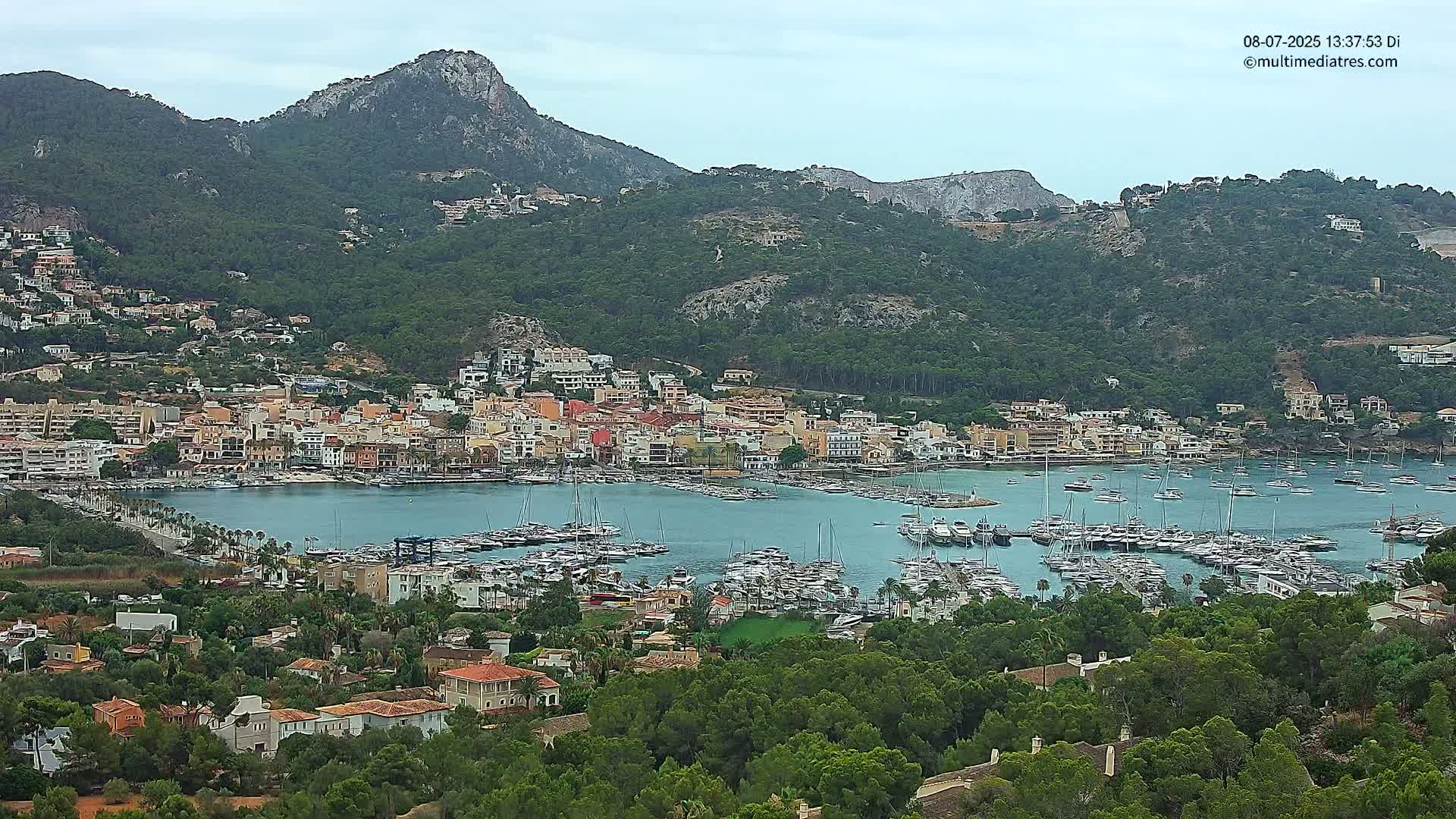 Mallorca Port d'Andratx City View Live Cam - Balearic Islands, Spain