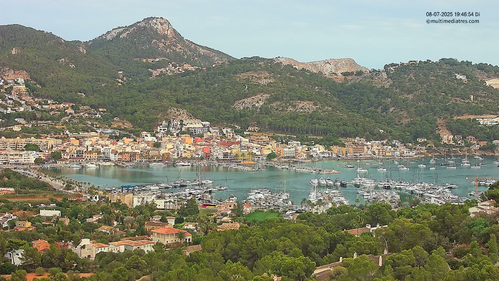 Mallorca Port d'Andratx City View Live Cam - Balearic Islands, Spain