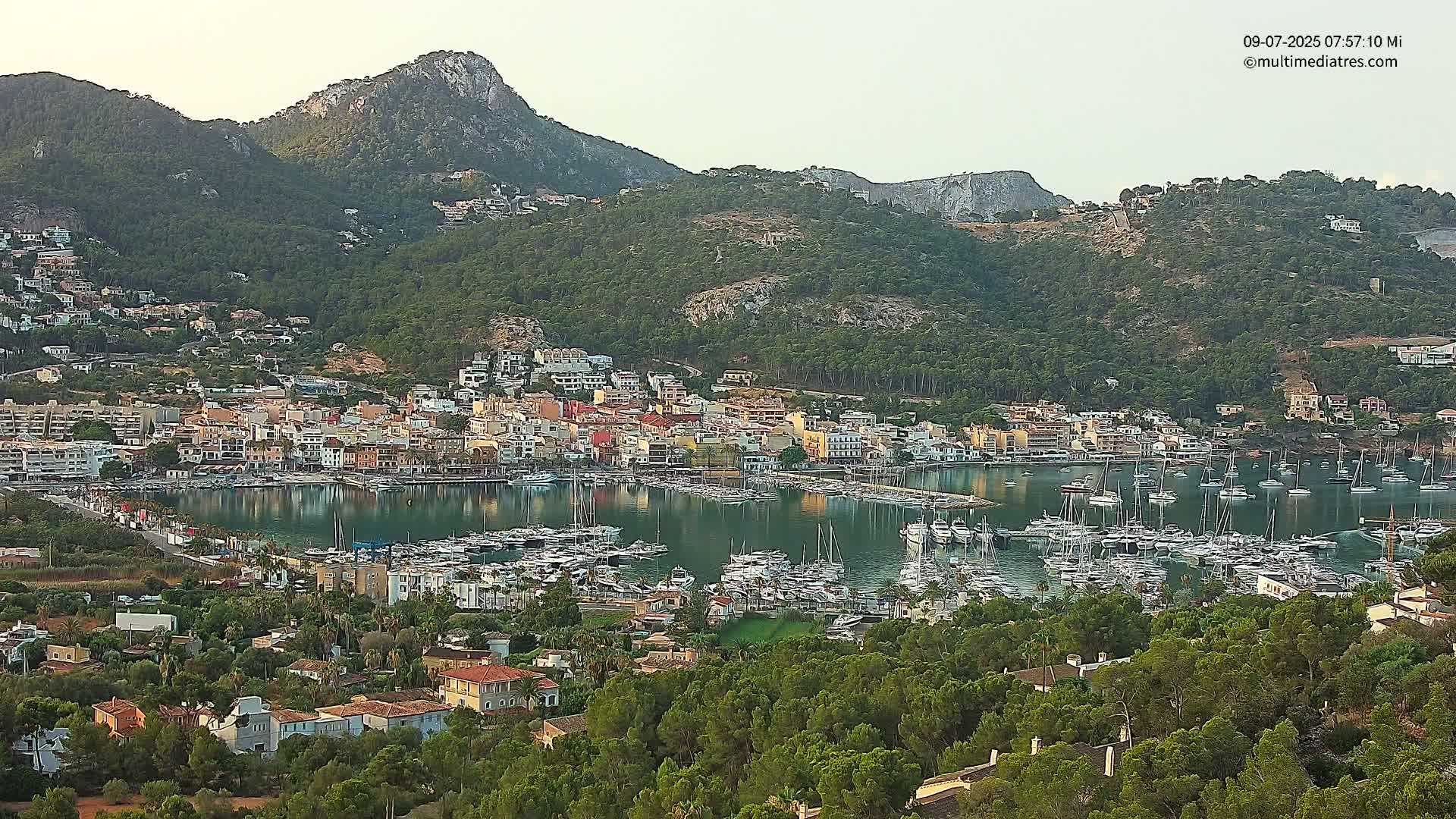 Mallorca Port d'Andratx City View Live Cam - Balearic Islands, Spain