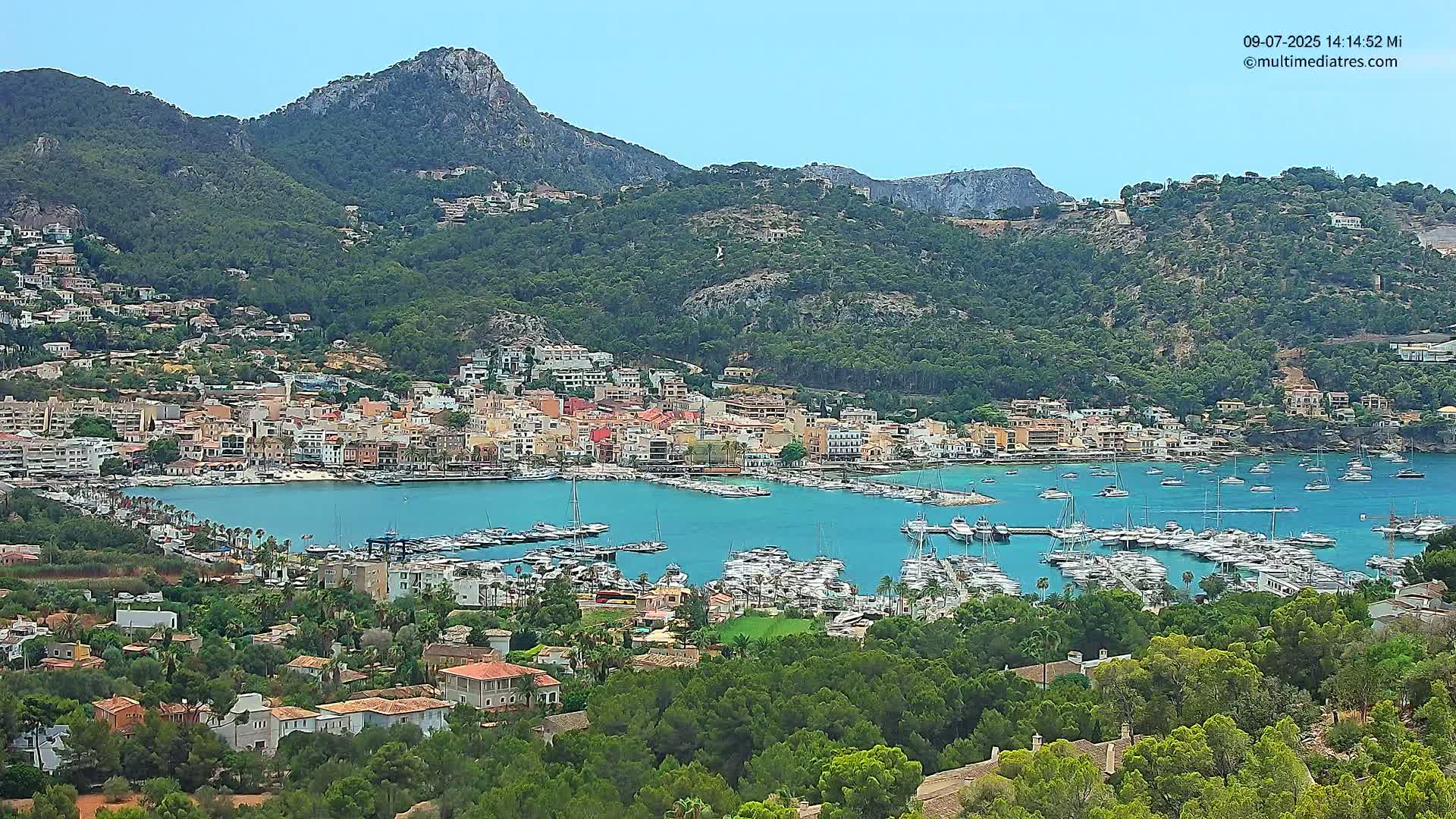 Mallorca Port d'Andratx City View Live Cam - Balearic Islands, Spain