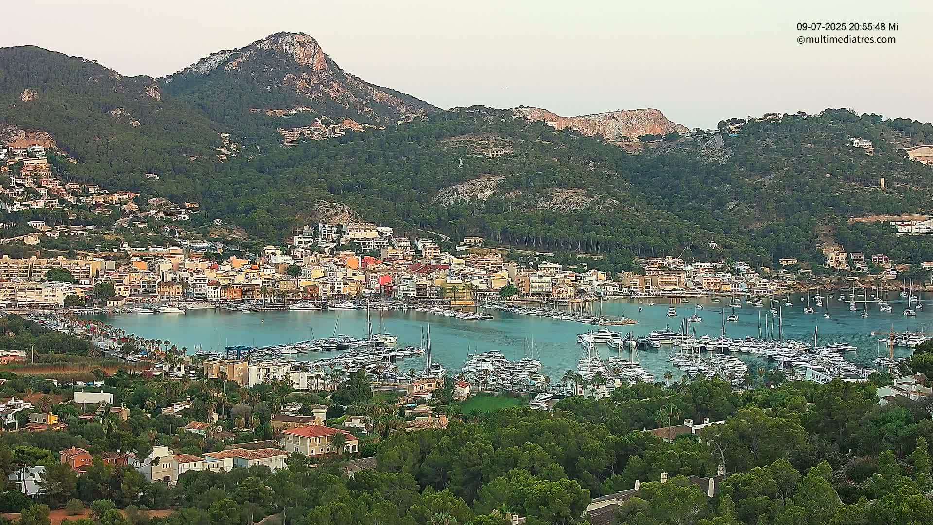 Mallorca Port d'Andratx City View Live Cam - Balearic Islands, Spain