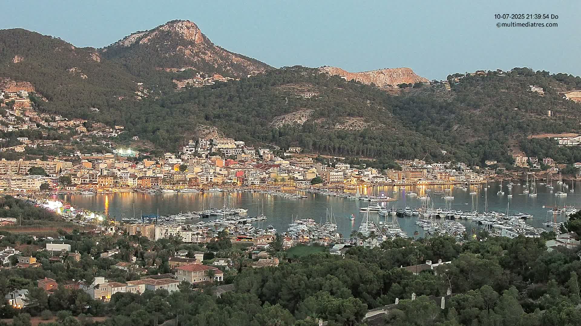 Mallorca Port d'Andratx City View Live Cam - Balearic Islands, Spain