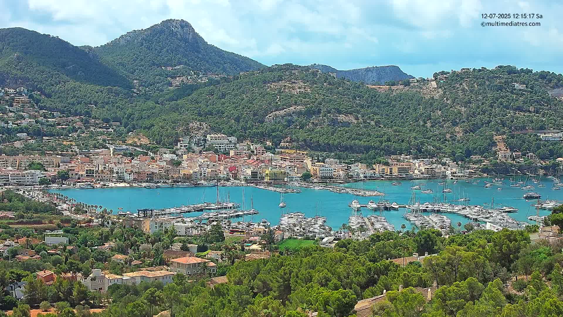 Mallorca Port d'Andratx City View Live Cam - Balearic Islands, Spain
