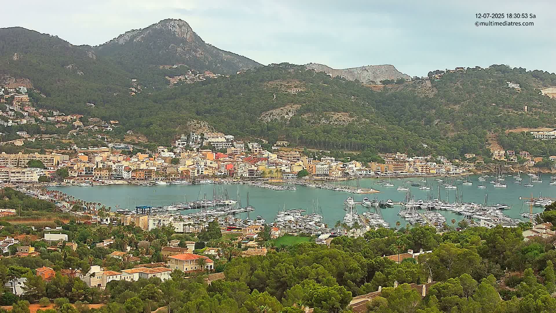 Mallorca Port d'Andratx City View Live Cam - Balearic Islands, Spain