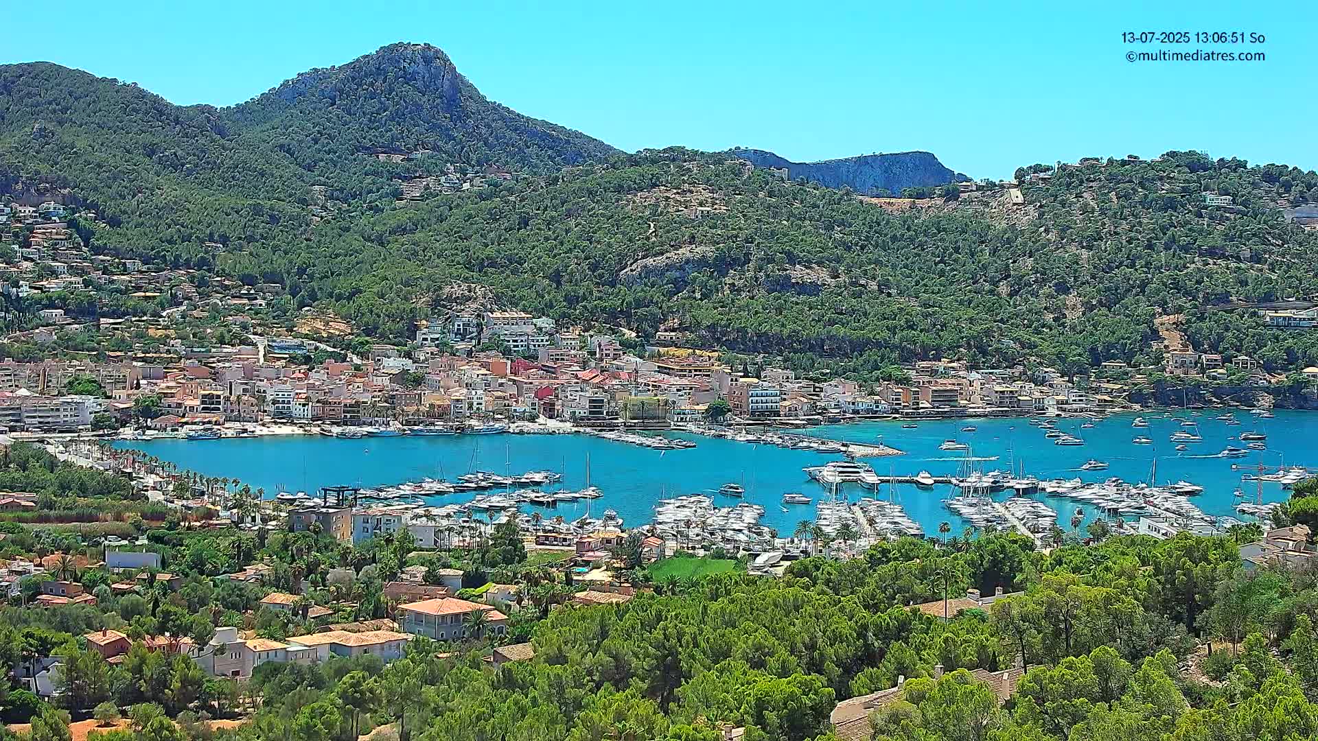 Mallorca Port d'Andratx City View Live Cam - Balearic Islands, Spain