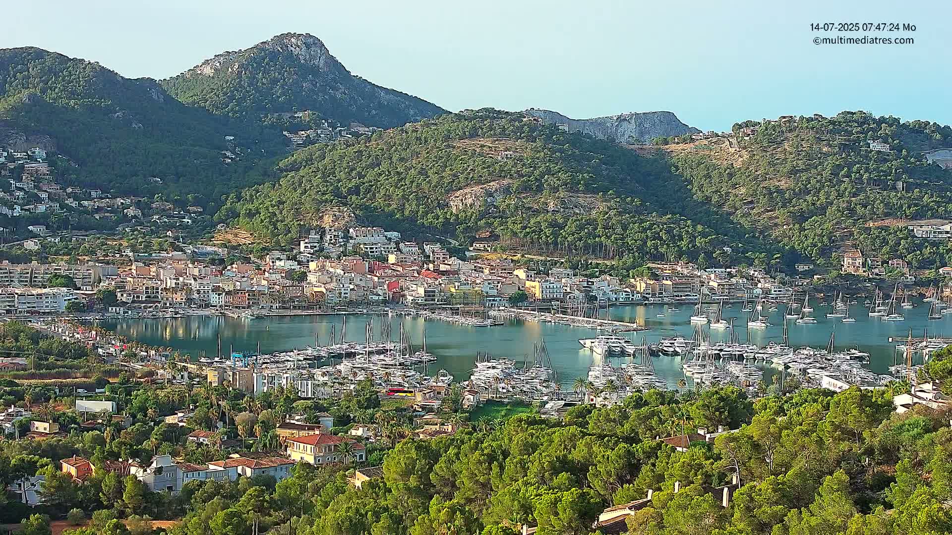 Mallorca Port d'Andratx City View Live Cam - Balearic Islands, Spain