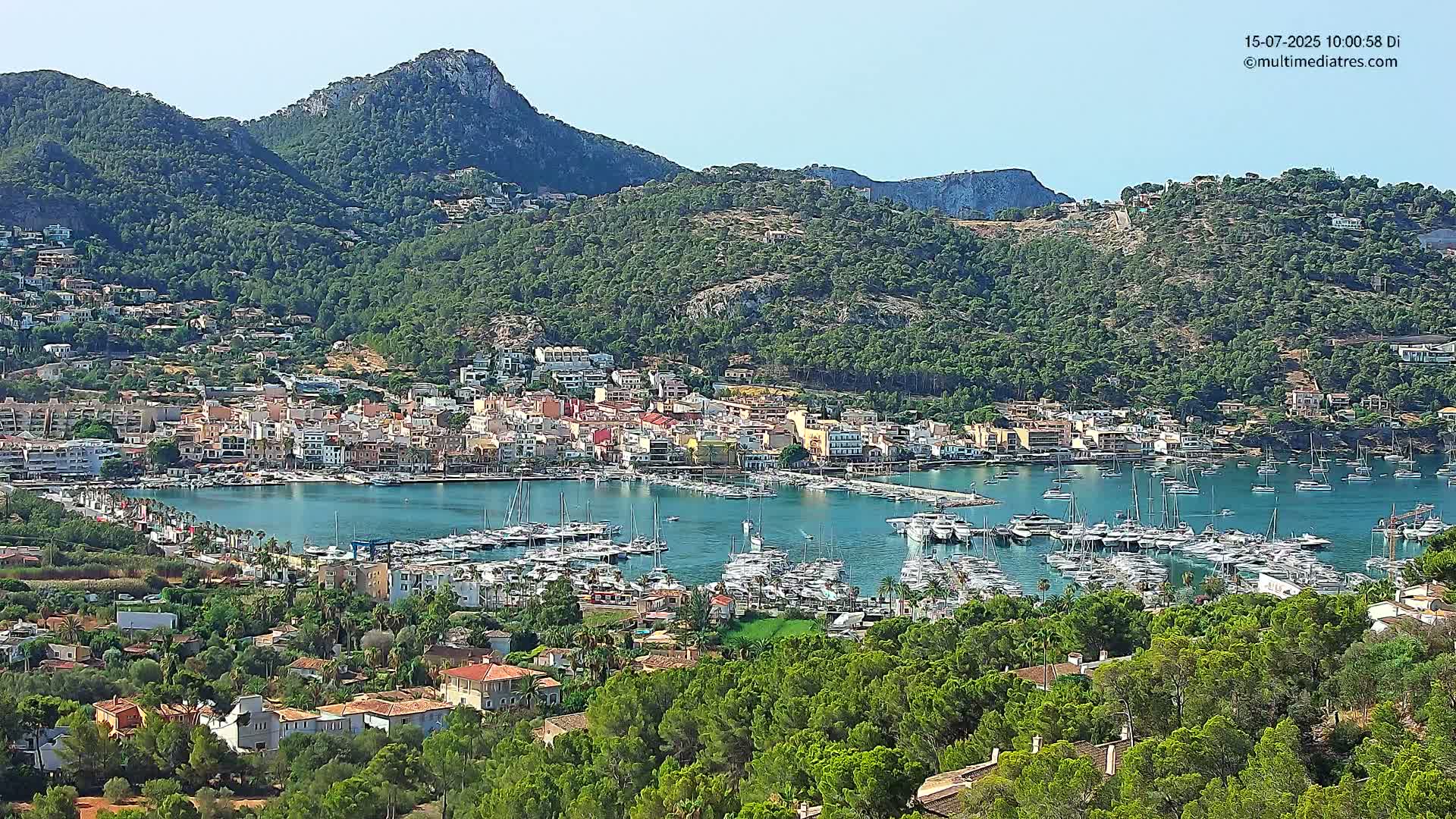 Mallorca Port d'Andratx City View Live Cam - Balearic Islands, Spain