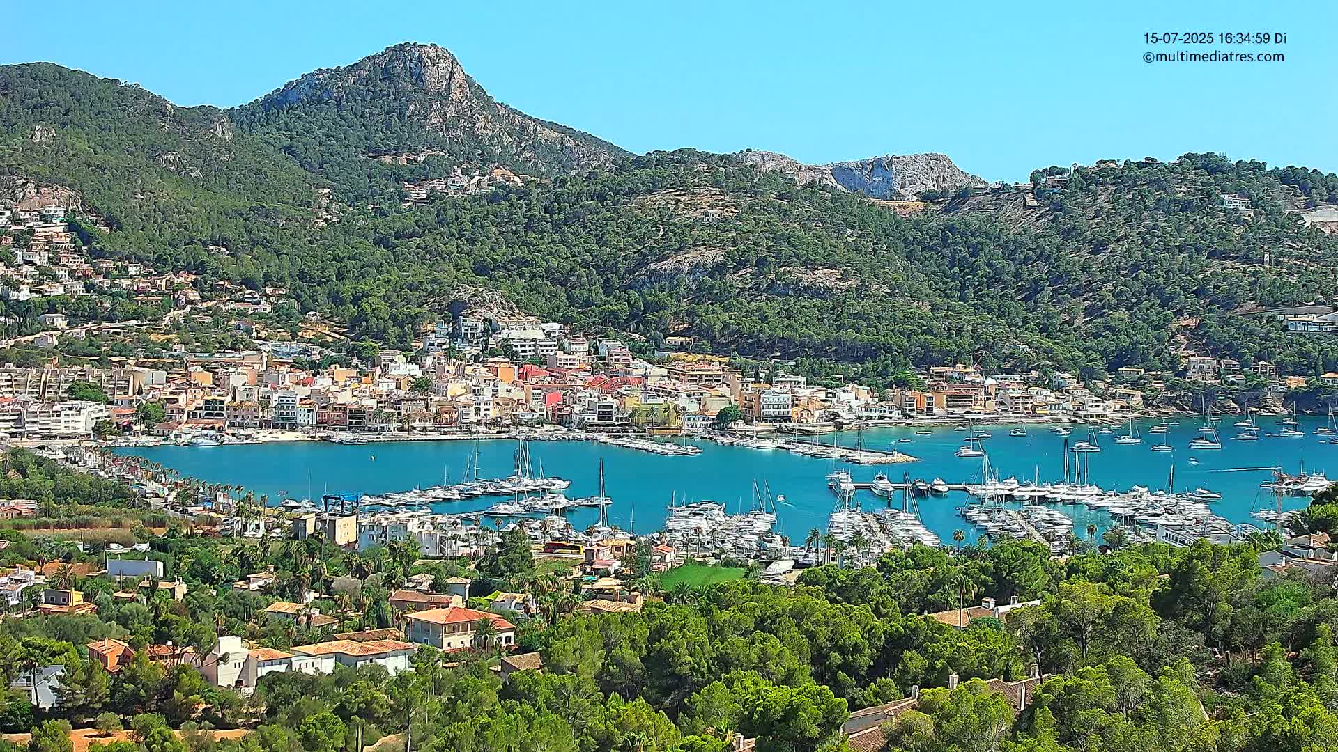 Mallorca Port d'Andratx City View Live Cam - Balearic Islands, Spain