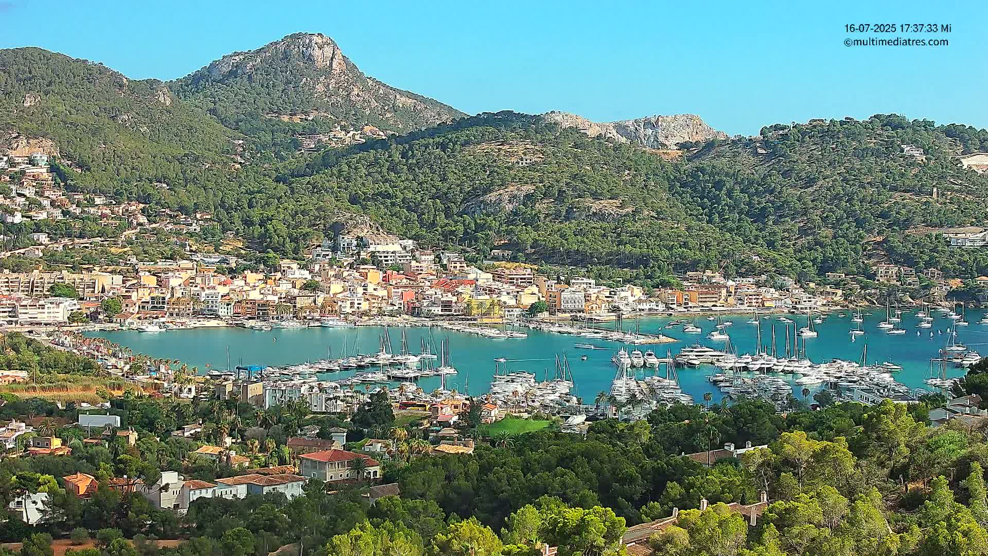 Mallorca Port d'Andratx City View Live Cam - Balearic Islands, Spain
