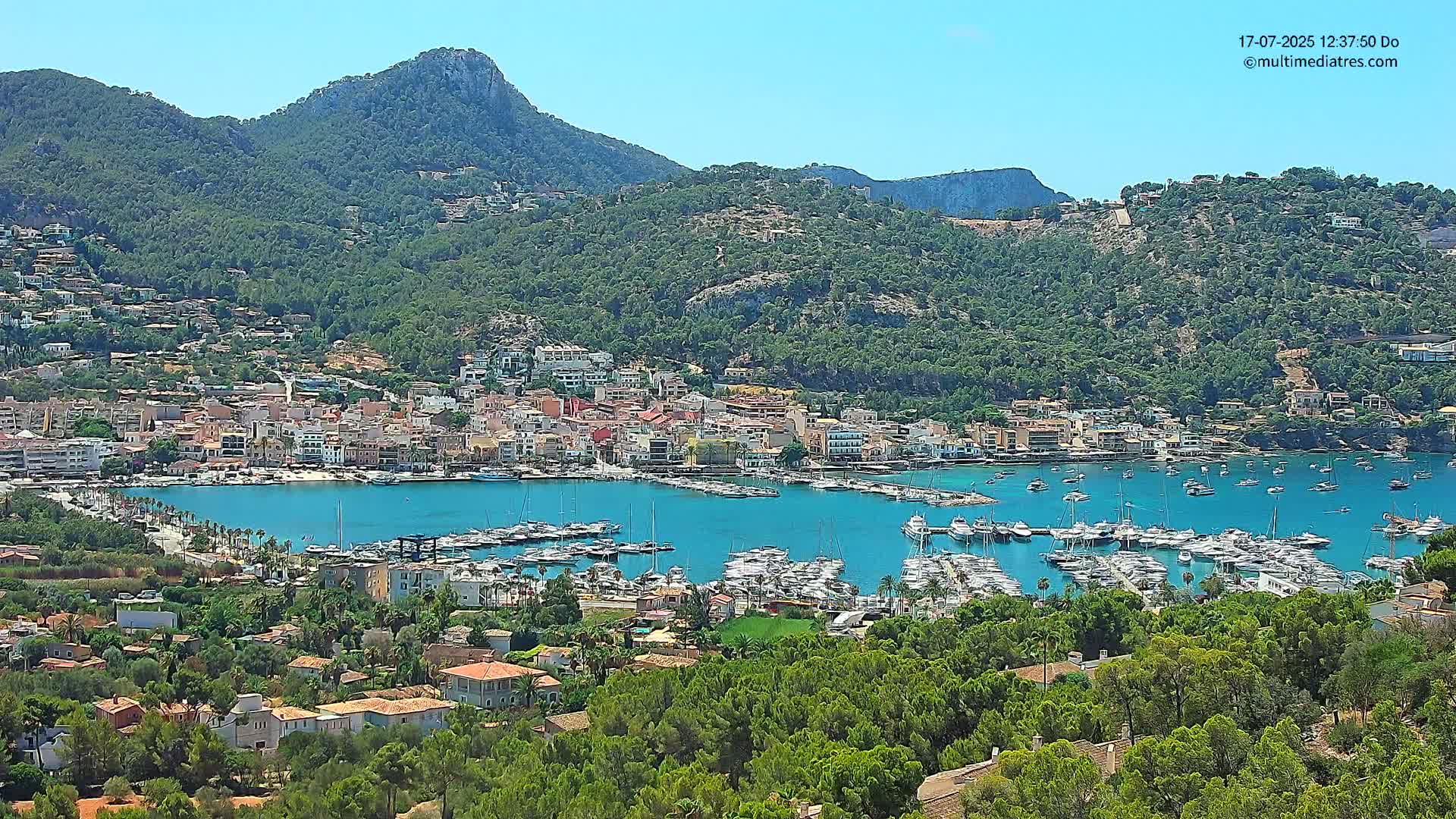 Mallorca Port d'Andratx City View Live Cam - Balearic Islands, Spain