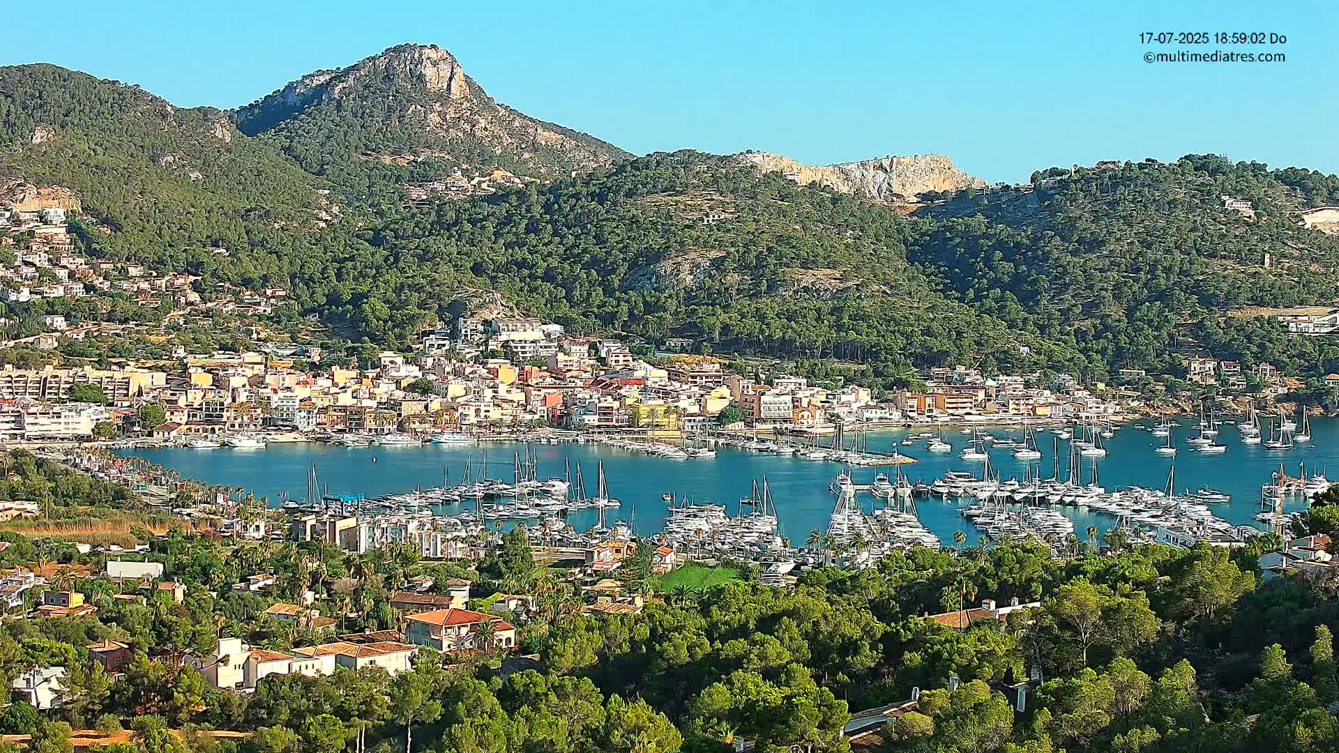 Mallorca Port d'Andratx City View Live Cam - Balearic Islands, Spain