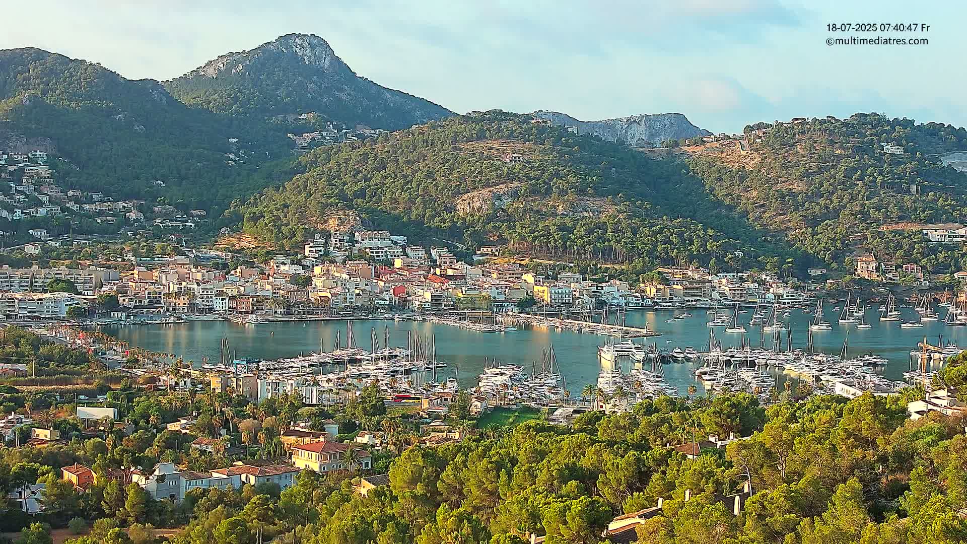 Mallorca Port d'Andratx City View Live Cam - Balearic Islands, Spain