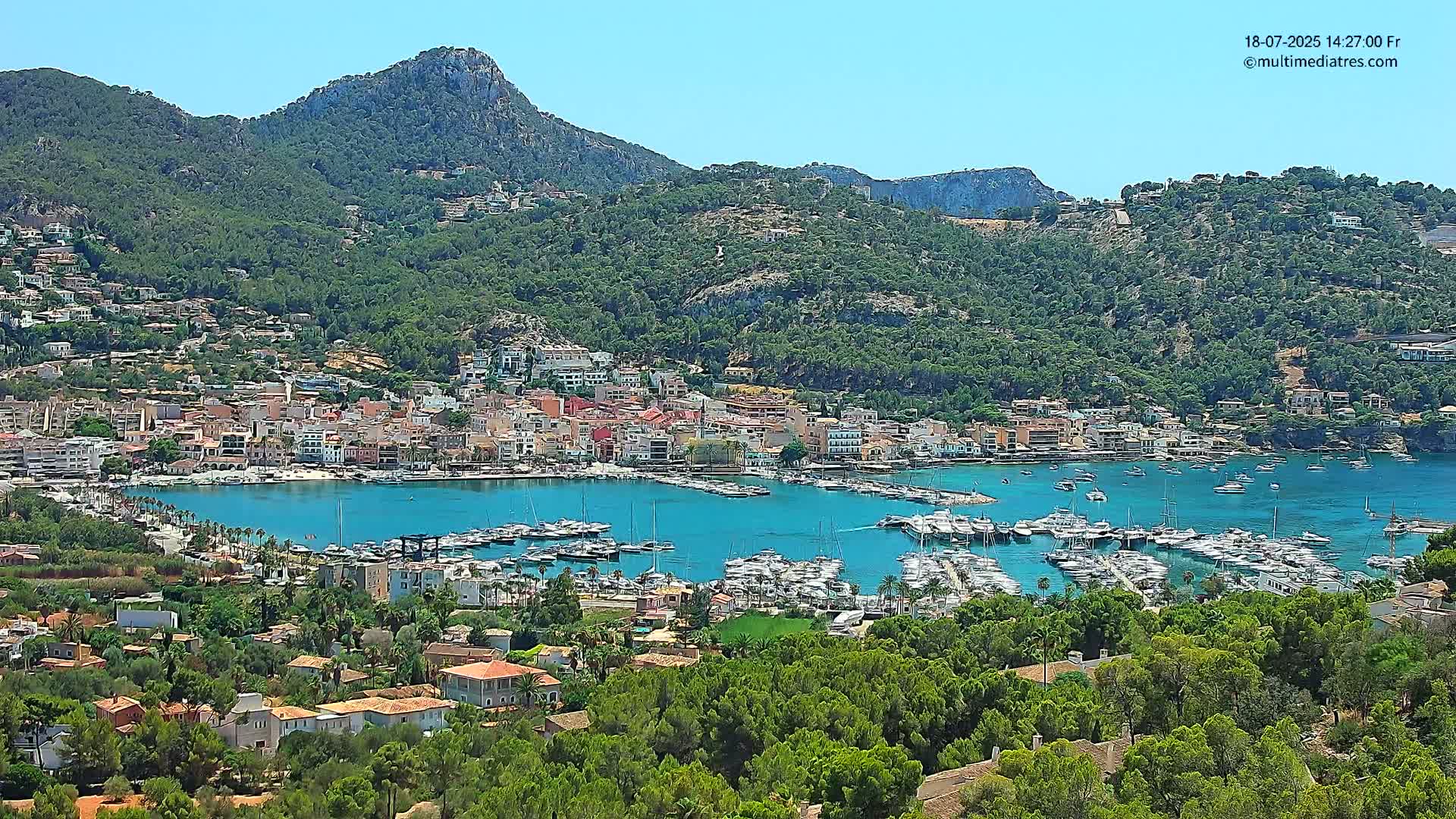 Mallorca Port d'Andratx City View Live Cam - Balearic Islands, Spain