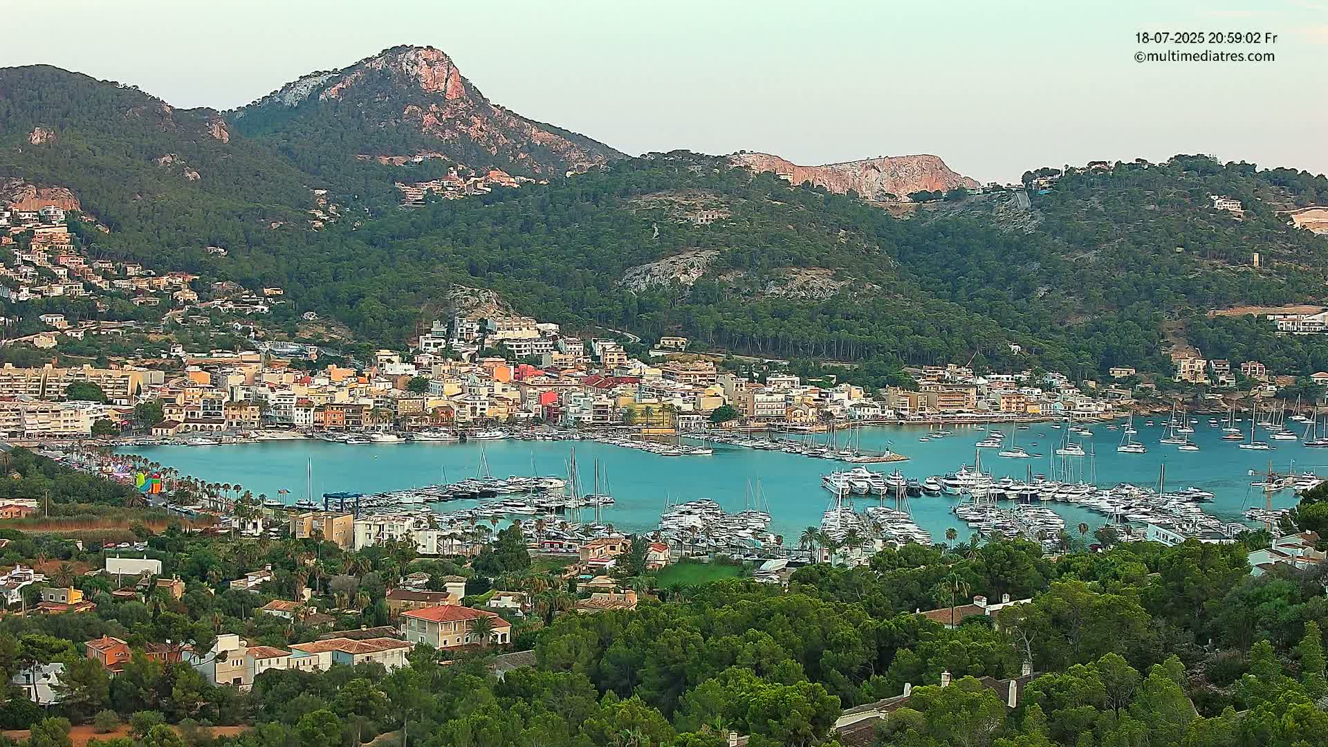 Mallorca Port d'Andratx City View Live Cam - Balearic Islands, Spain