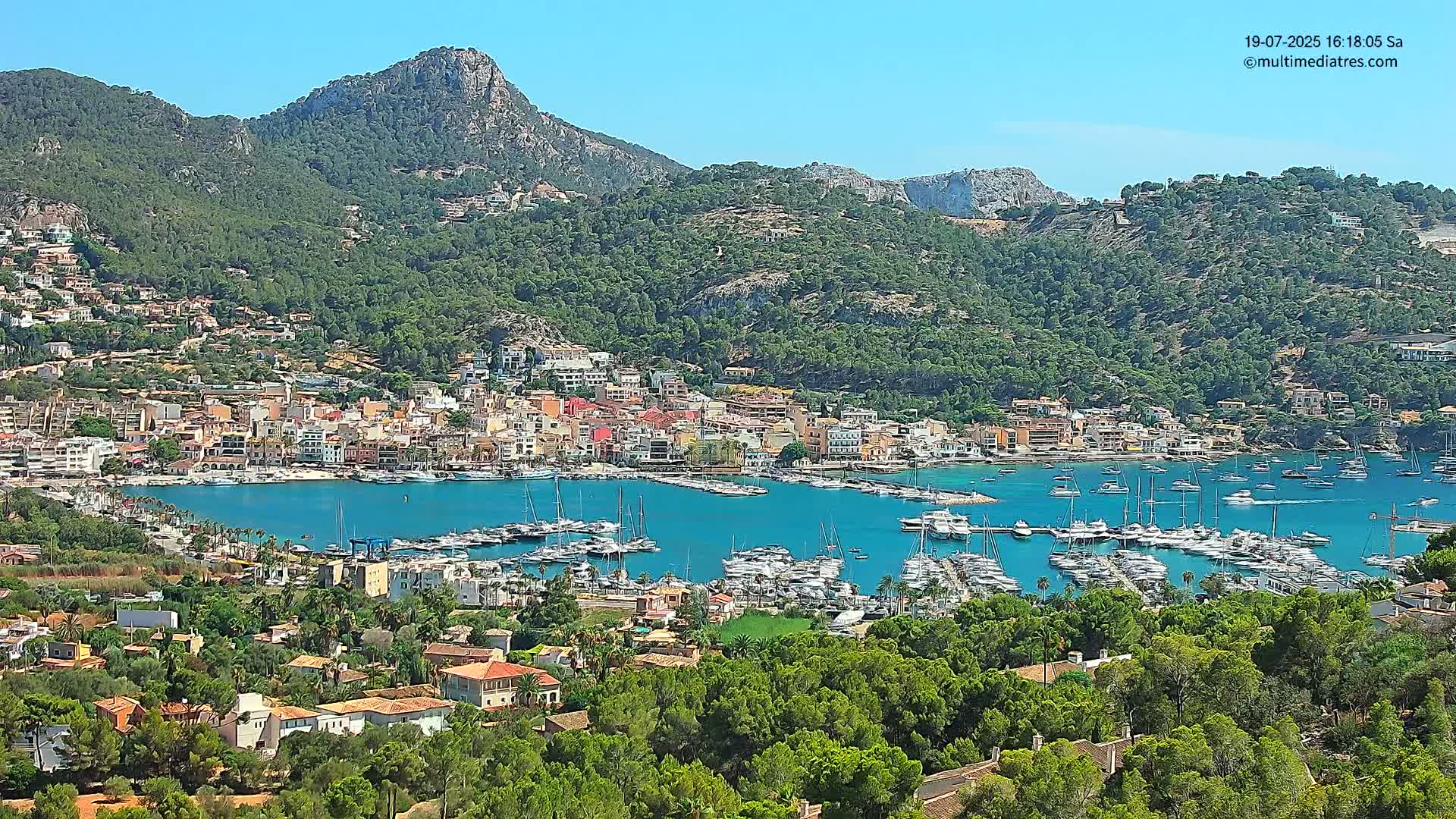 Mallorca Port d'Andratx City View Live Cam - Balearic Islands, Spain