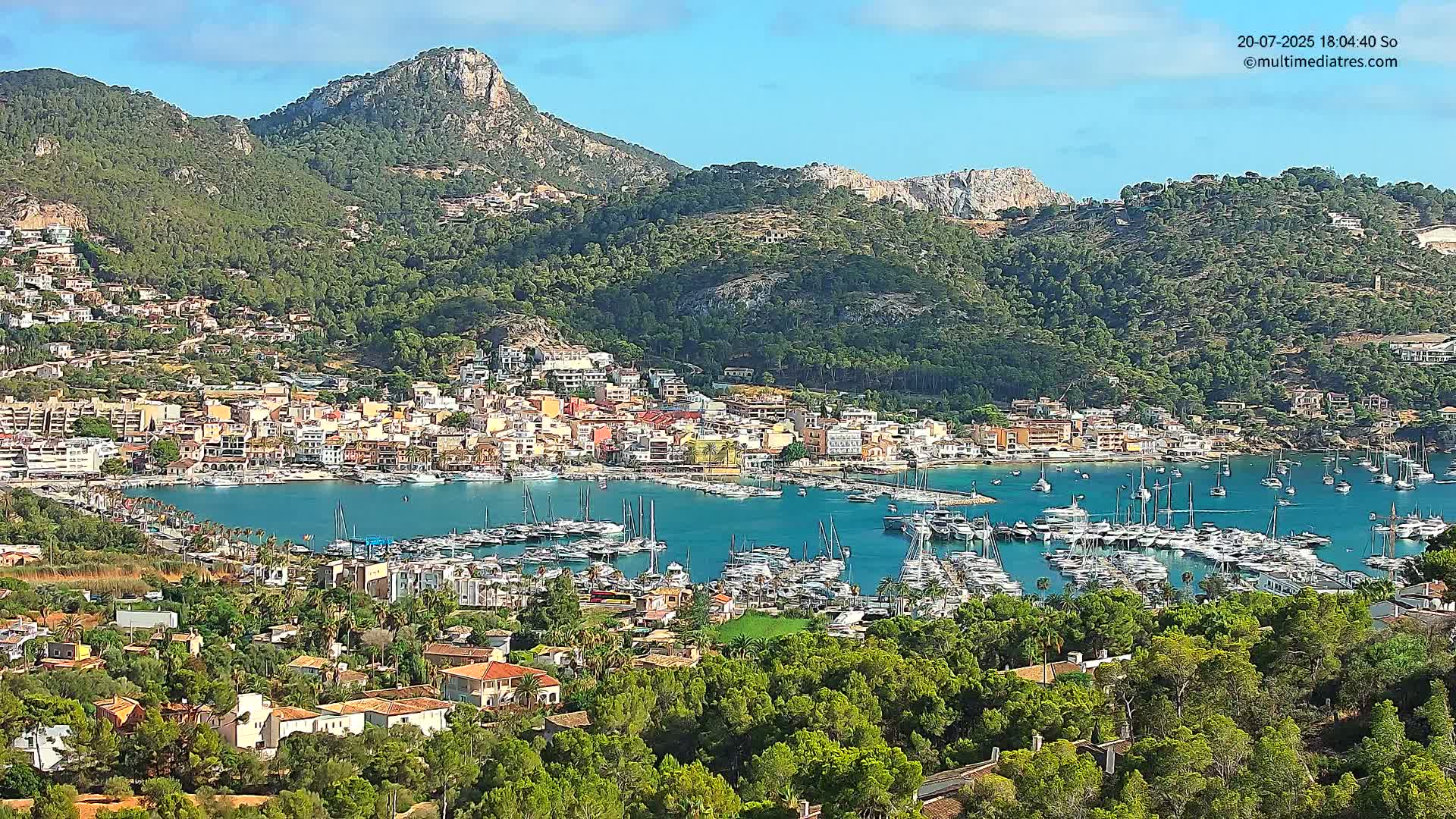 Mallorca Port d'Andratx City View Live Cam - Balearic Islands, Spain