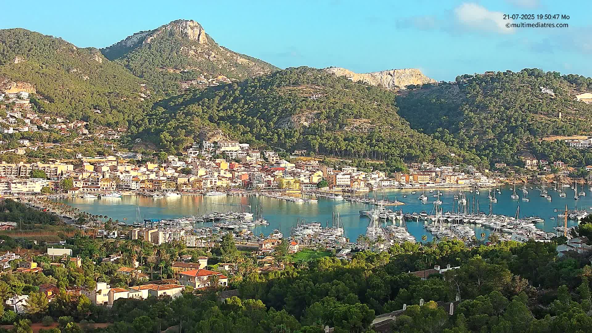 Mallorca Port d'Andratx City View Live Cam - Balearic Islands, Spain