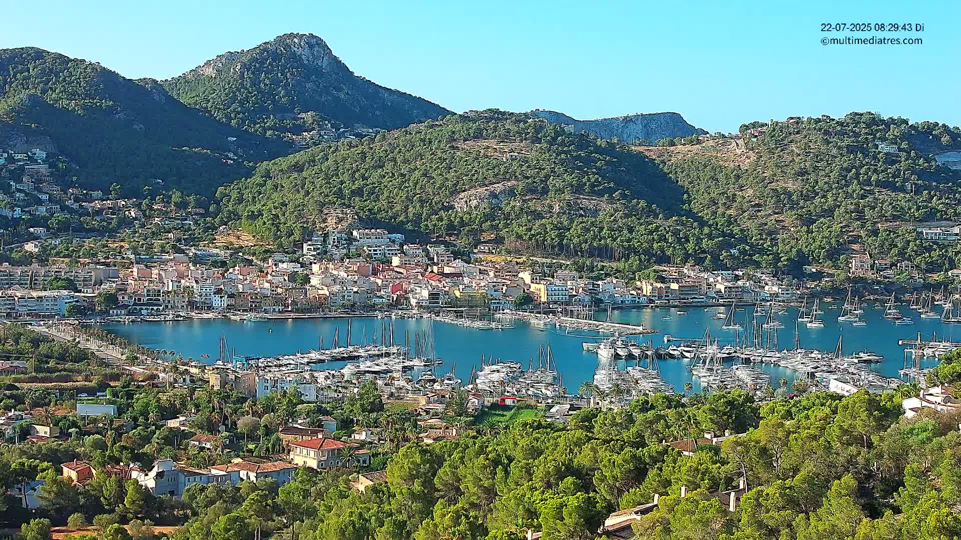 Mallorca Port d'Andratx City View Live Cam - Balearic Islands, Spain