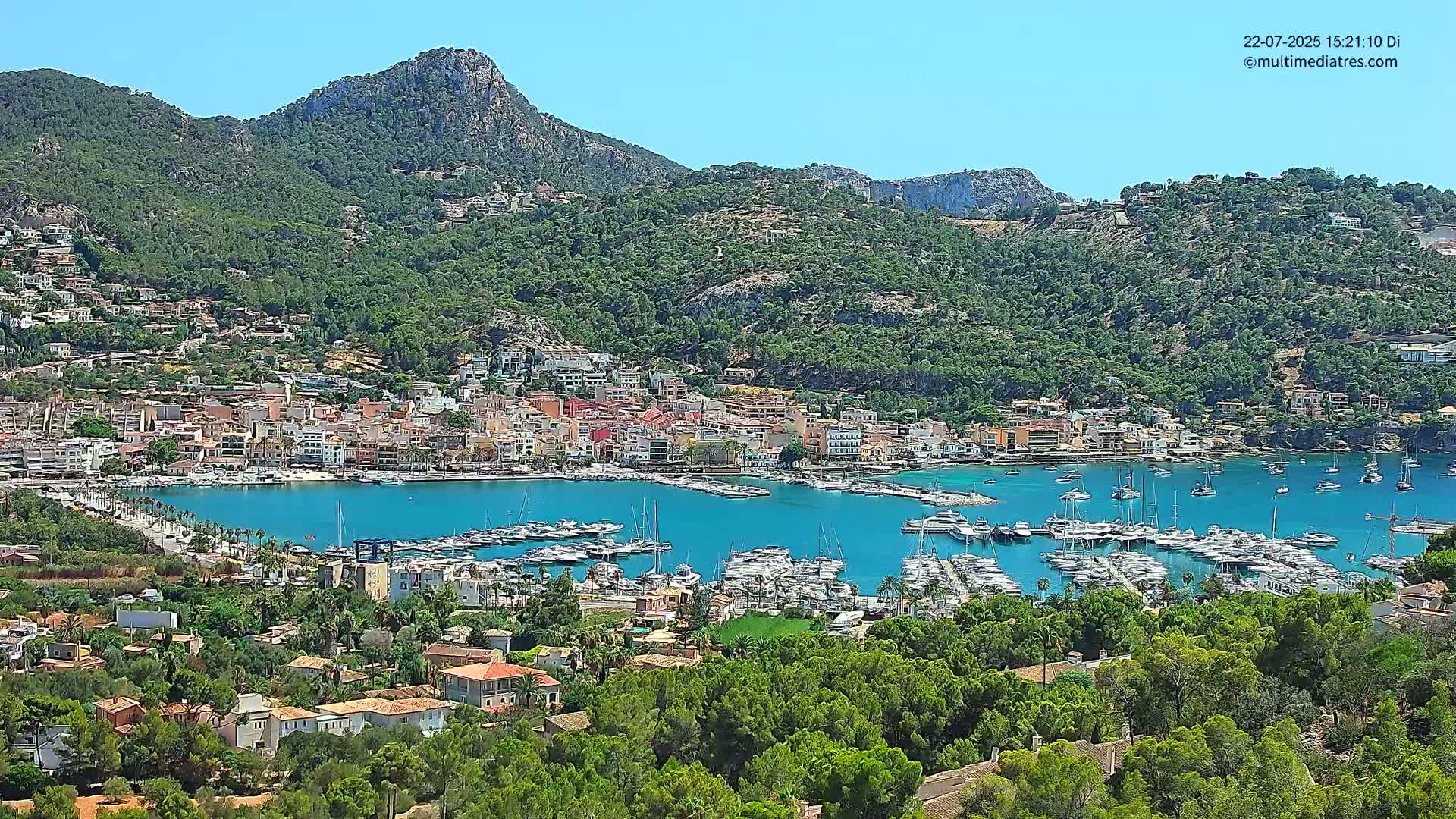 Mallorca Port d'Andratx City View Live Cam - Balearic Islands, Spain