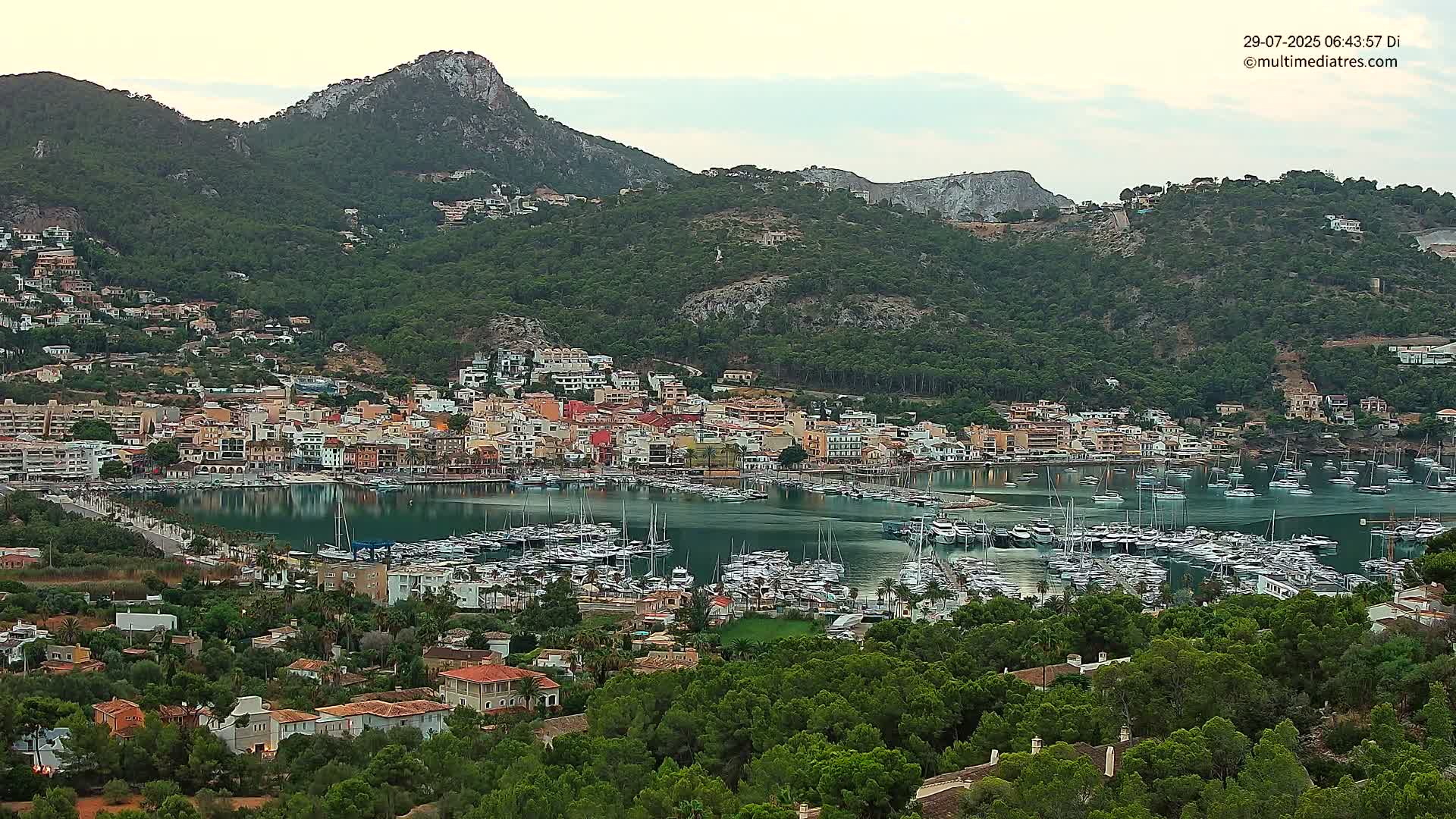 Mallorca Port d'Andratx City View Live Cam - Balearic Islands, Spain