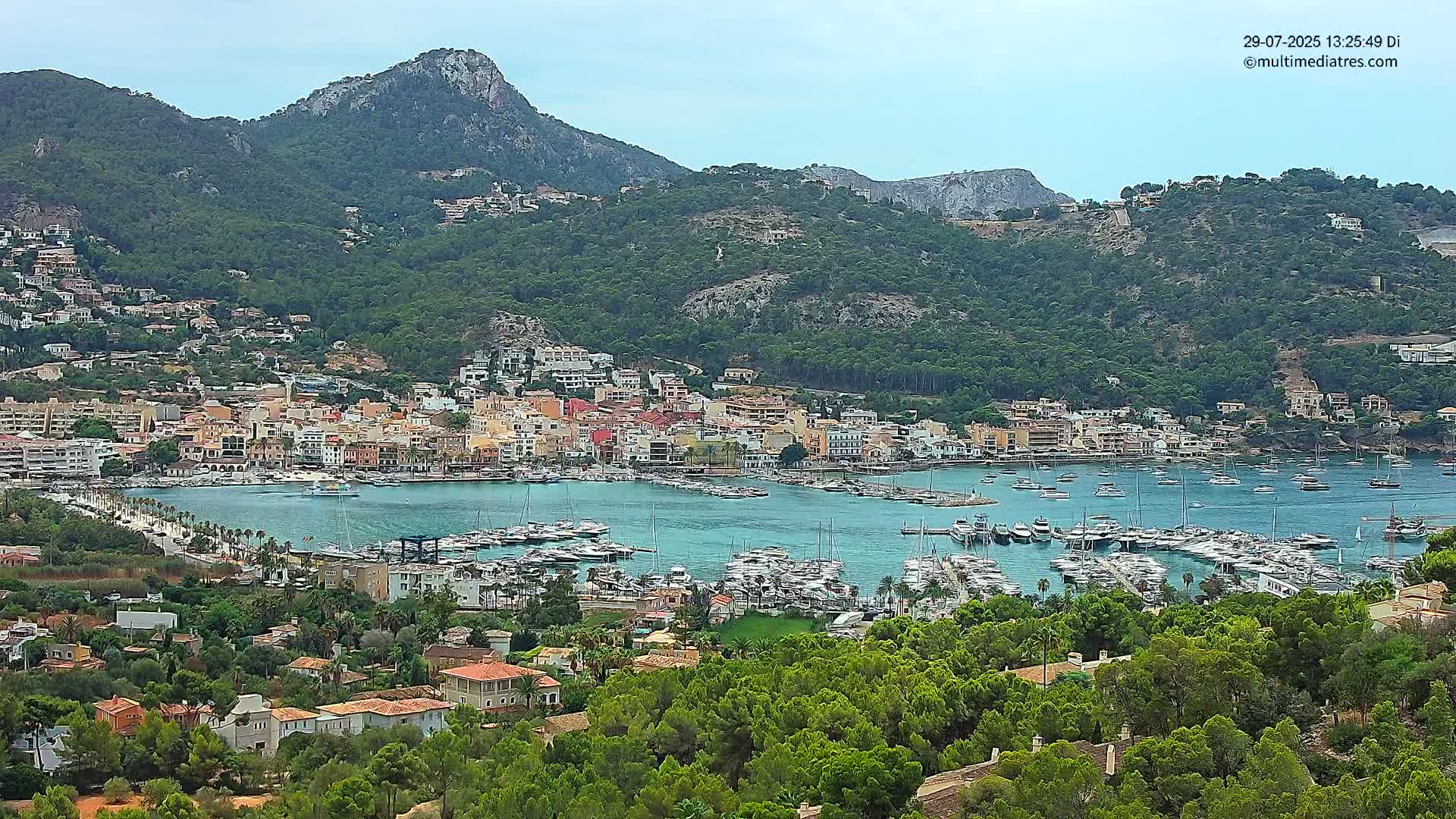 Mallorca Port d'Andratx City View Live Cam - Balearic Islands, Spain
