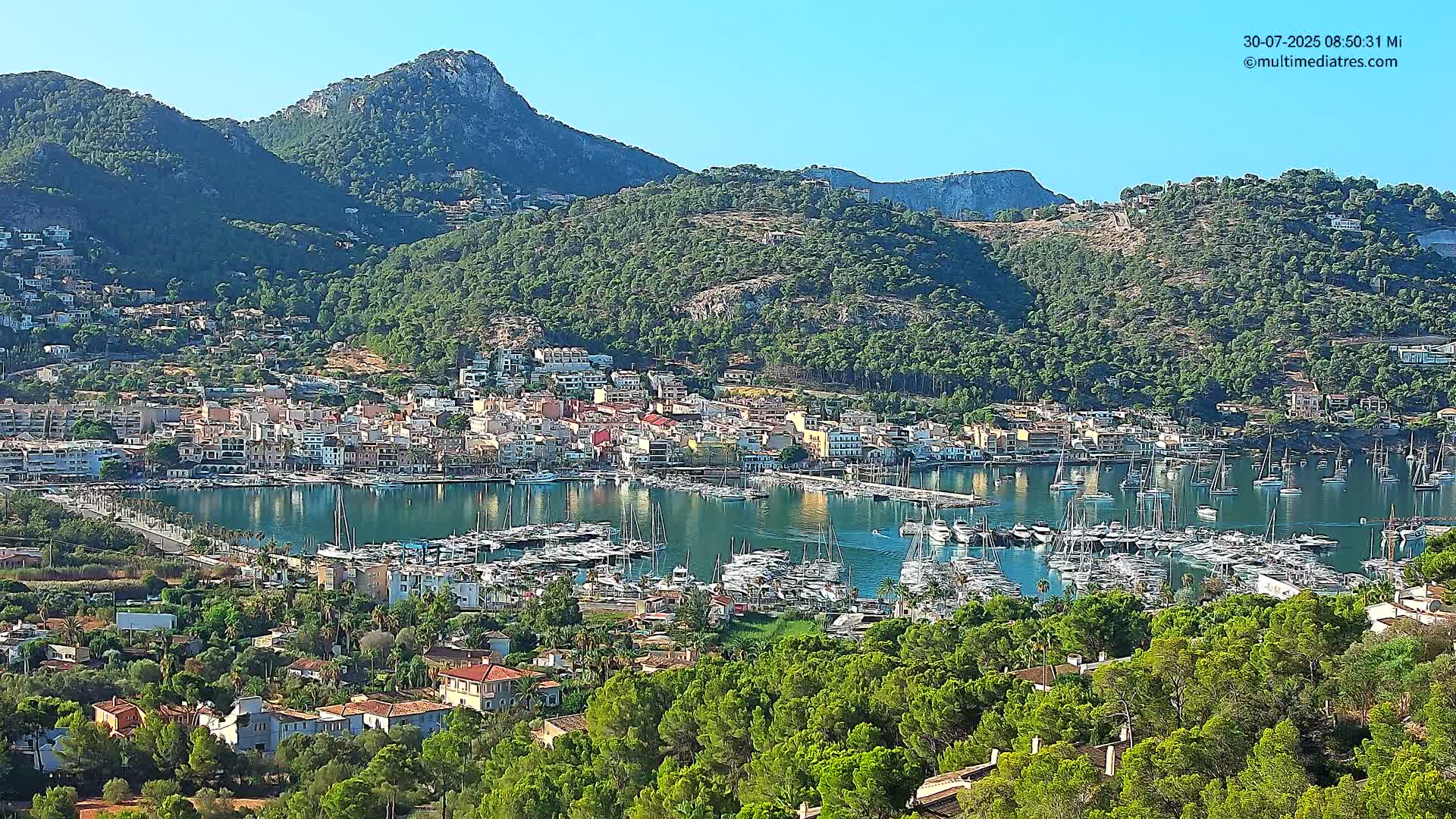 Mallorca Port d'Andratx City View Live Cam - Balearic Islands, Spain