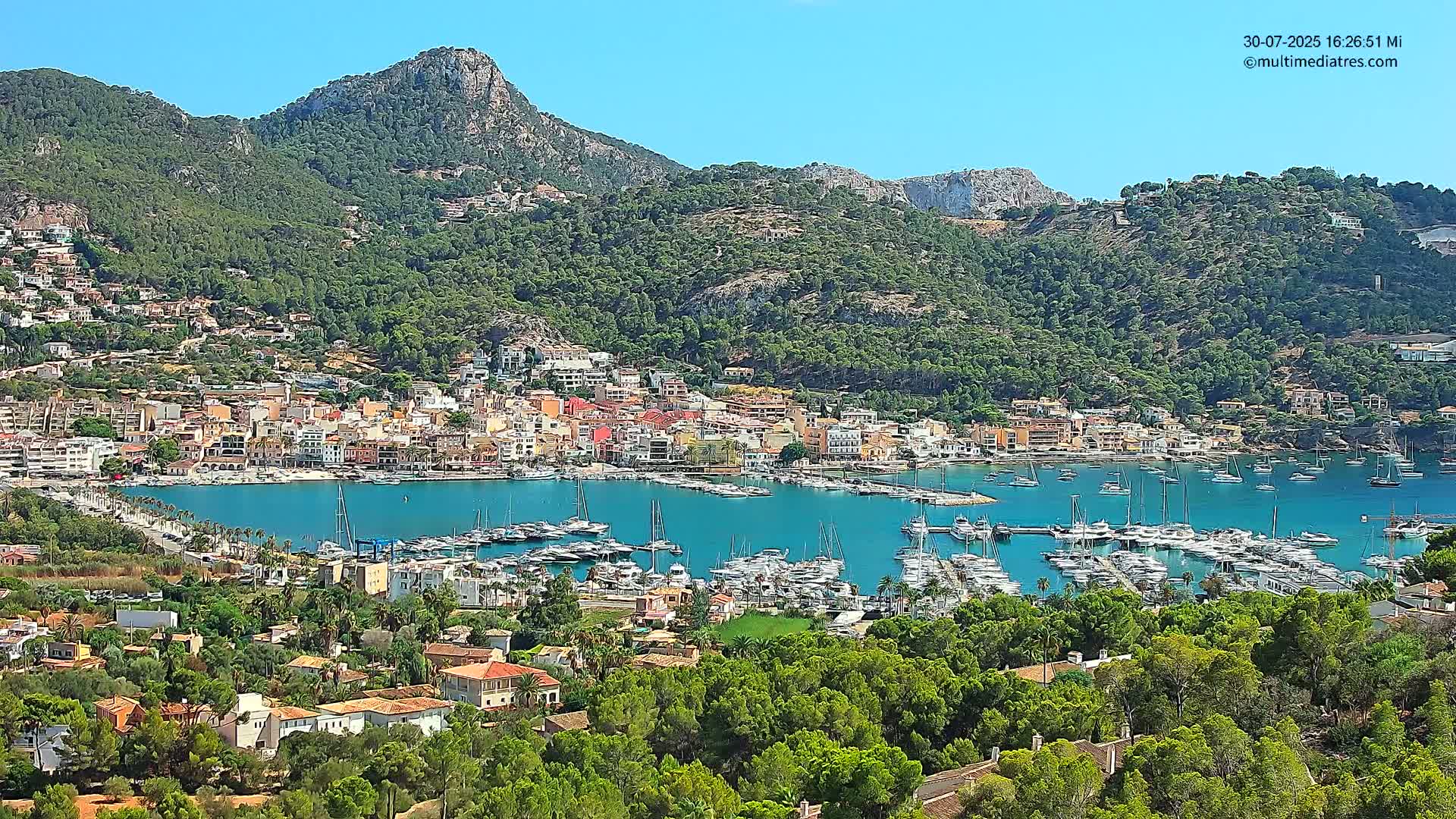 Mallorca Port d'Andratx City View Live Cam - Balearic Islands, Spain