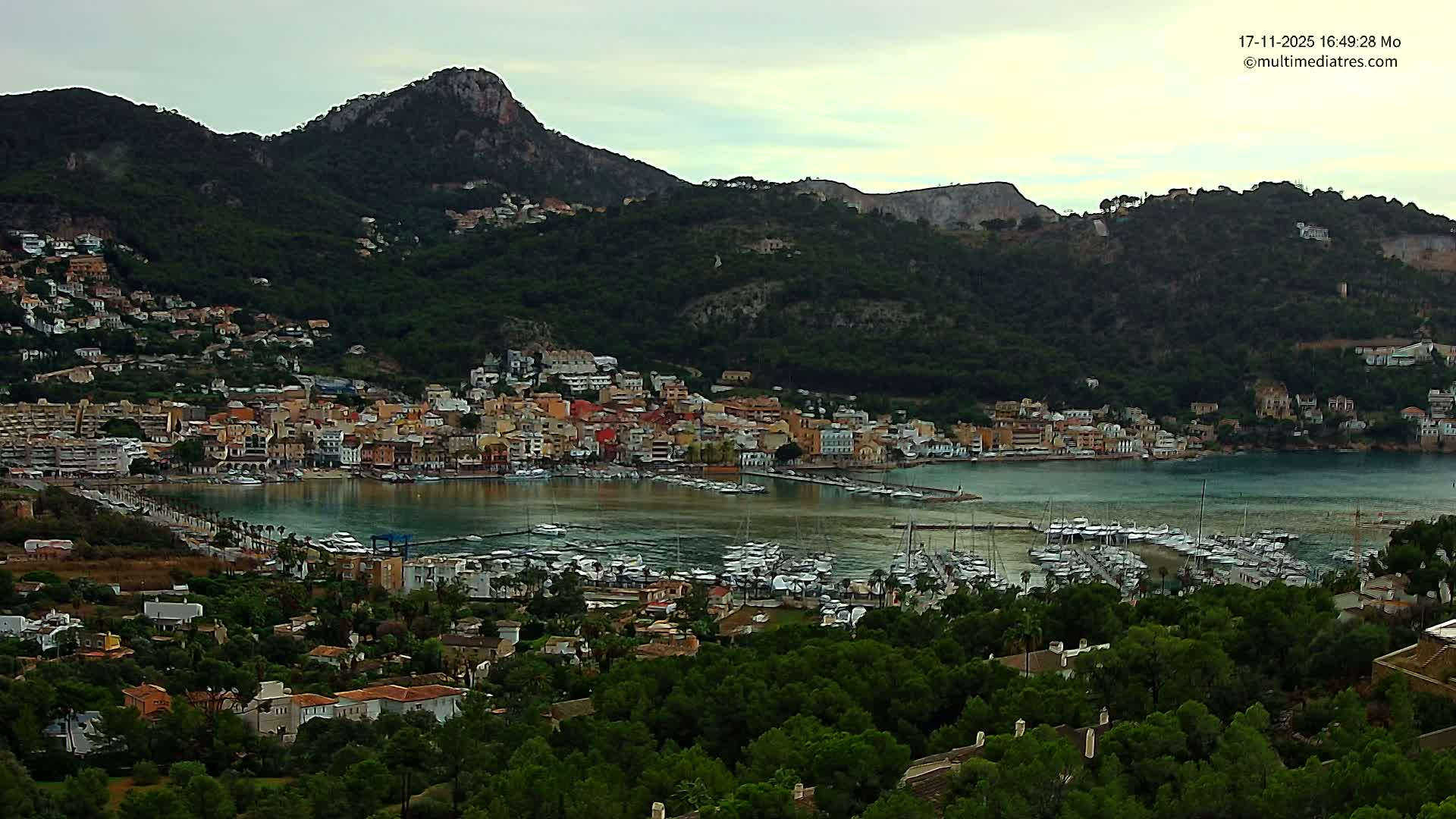 Mallorca Port d'Andratx City View Live Cam - Balearic Islands, Spain