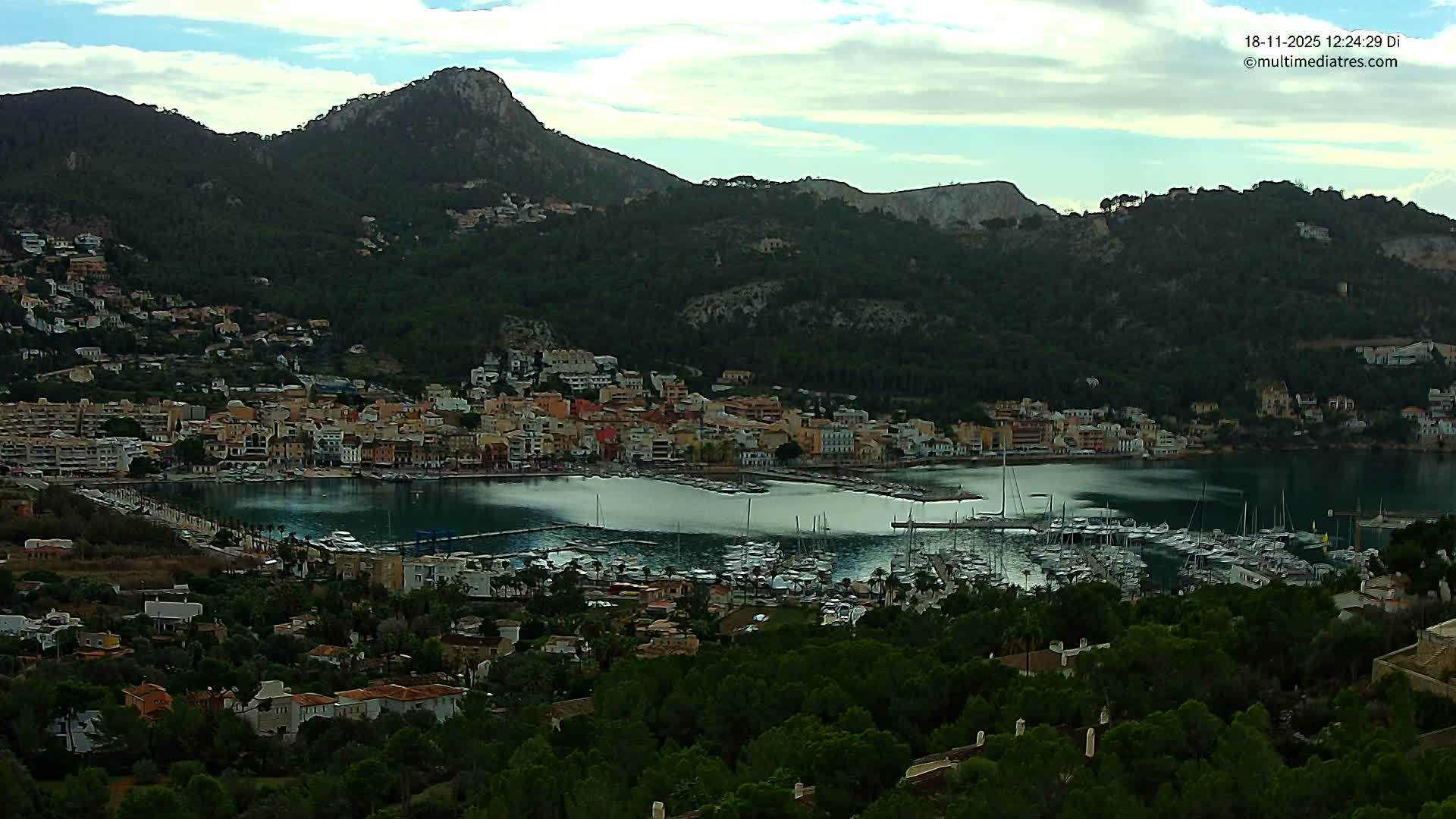 Mallorca Port d'Andratx City View Live Cam - Balearic Islands, Spain