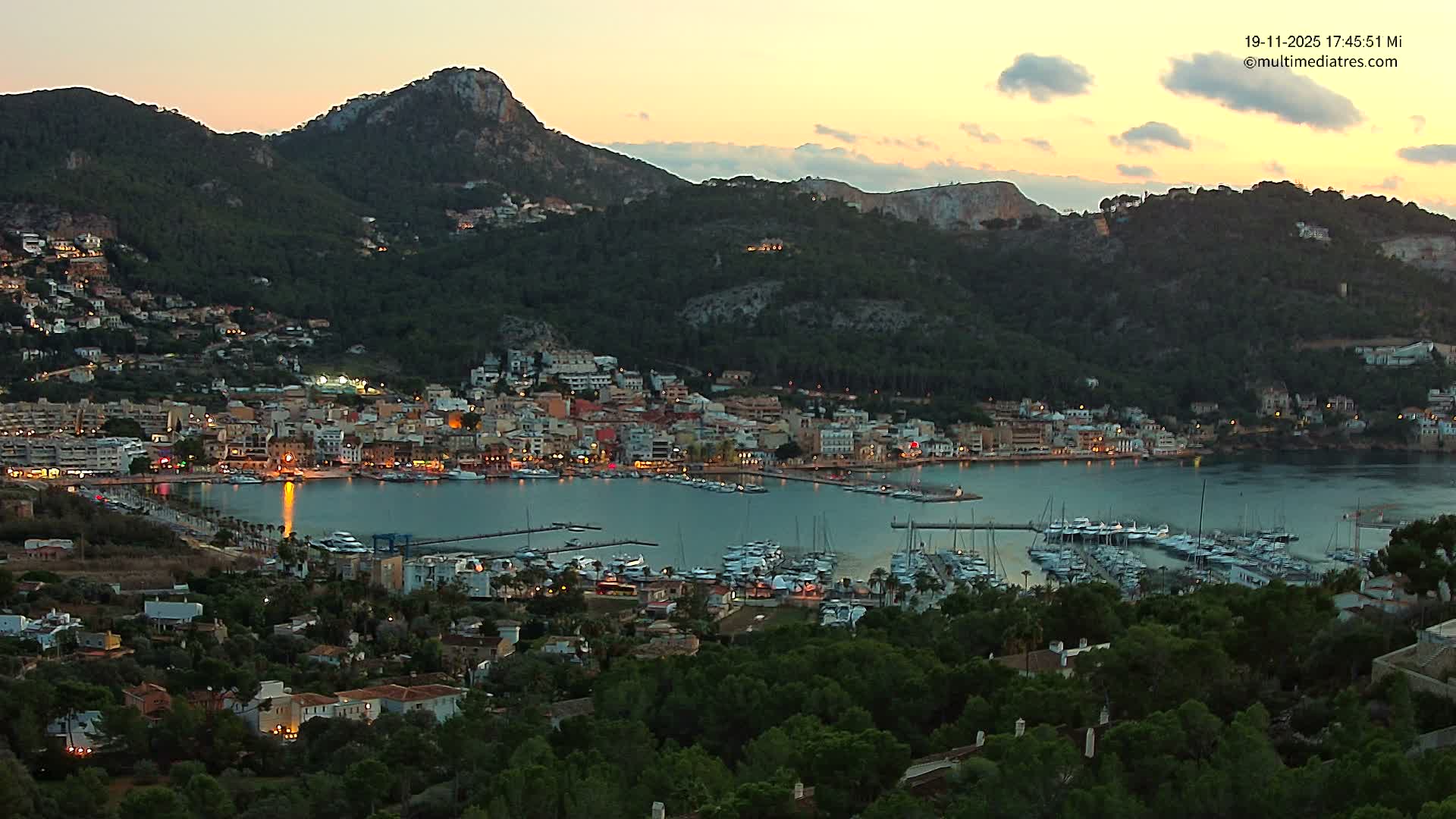Mallorca Port d'Andratx City View Live Cam - Balearic Islands, Spain