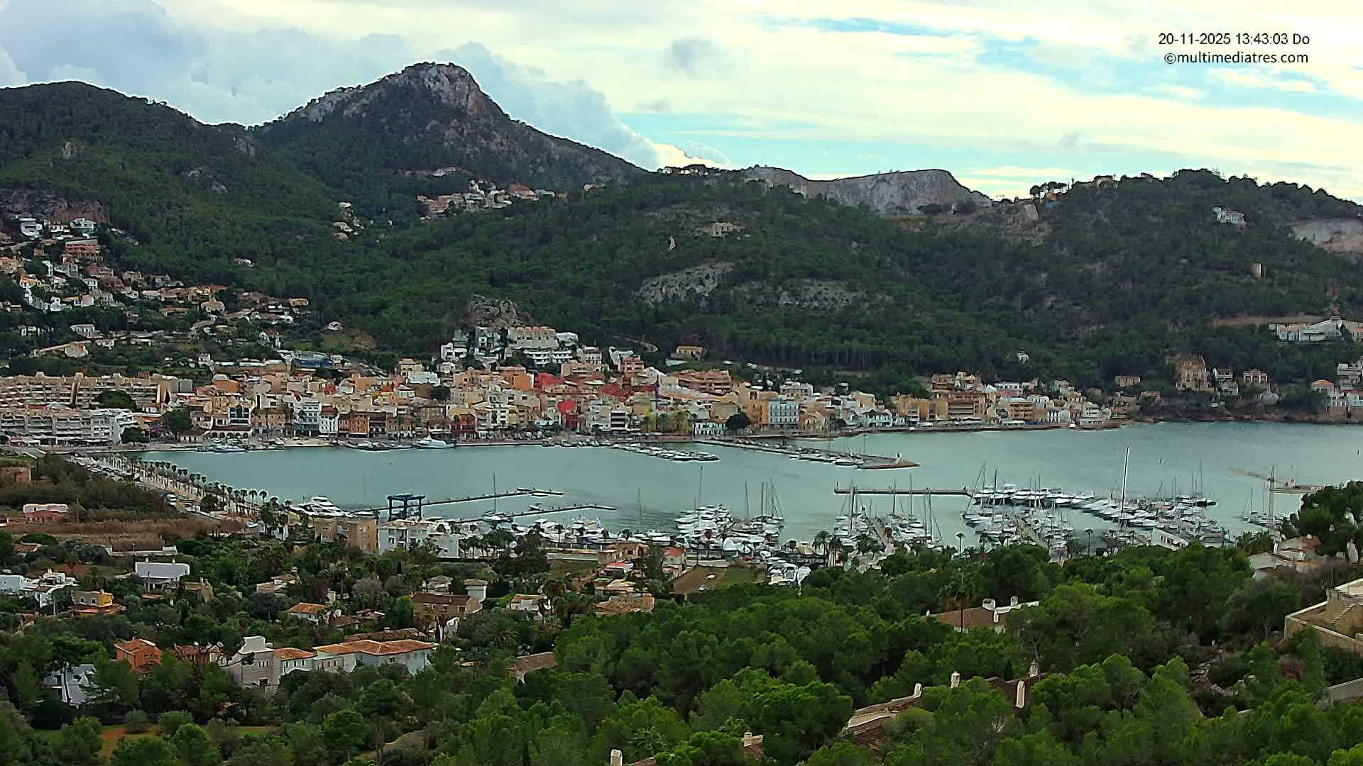 Mallorca Port d'Andratx City View Live Cam - Balearic Islands, Spain