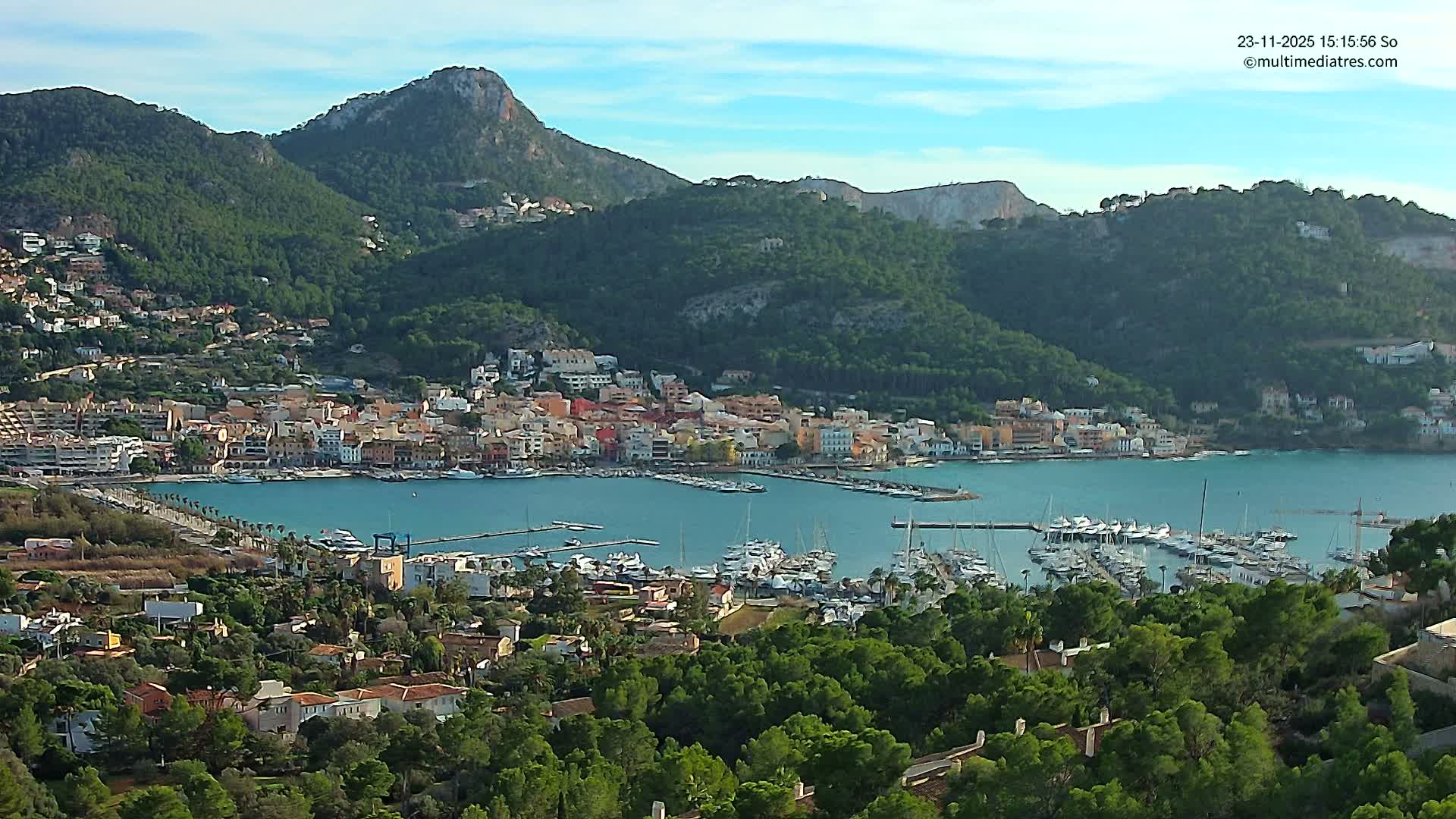 Mallorca Port d'Andratx City View Live Cam - Balearic Islands, Spain