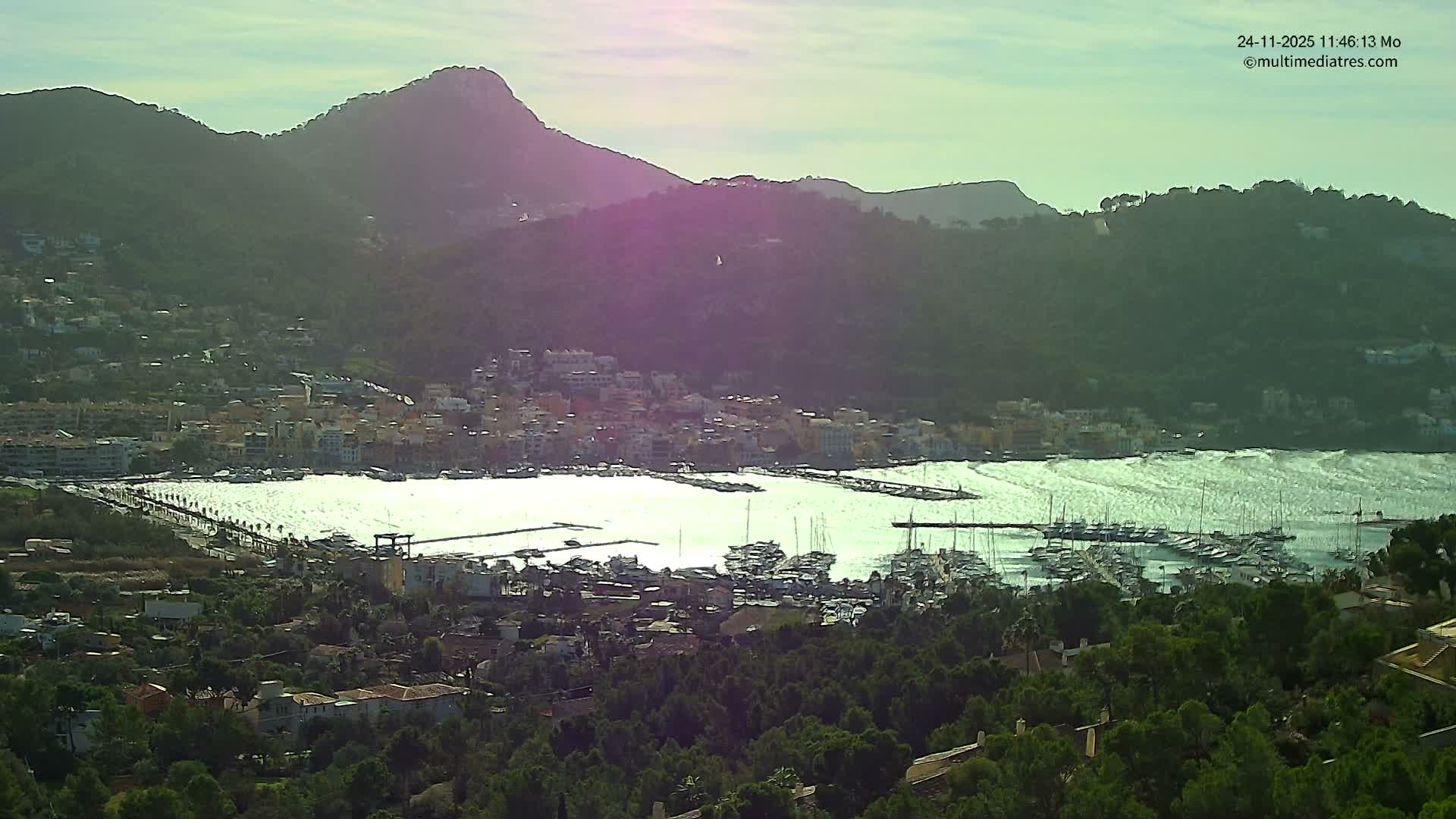 Mallorca Port d'Andratx City View Live Cam - Balearic Islands, Spain
