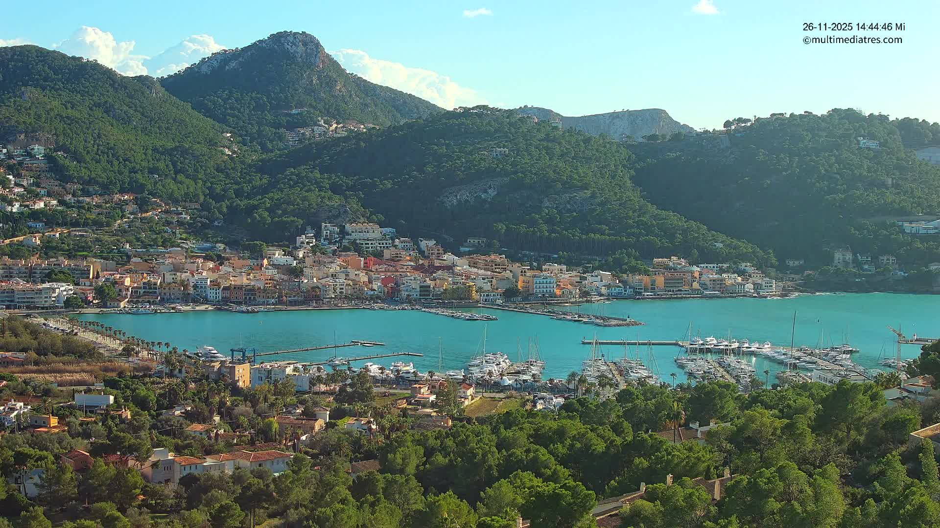 Mallorca Port d'Andratx City View Live Cam - Balearic Islands, Spain