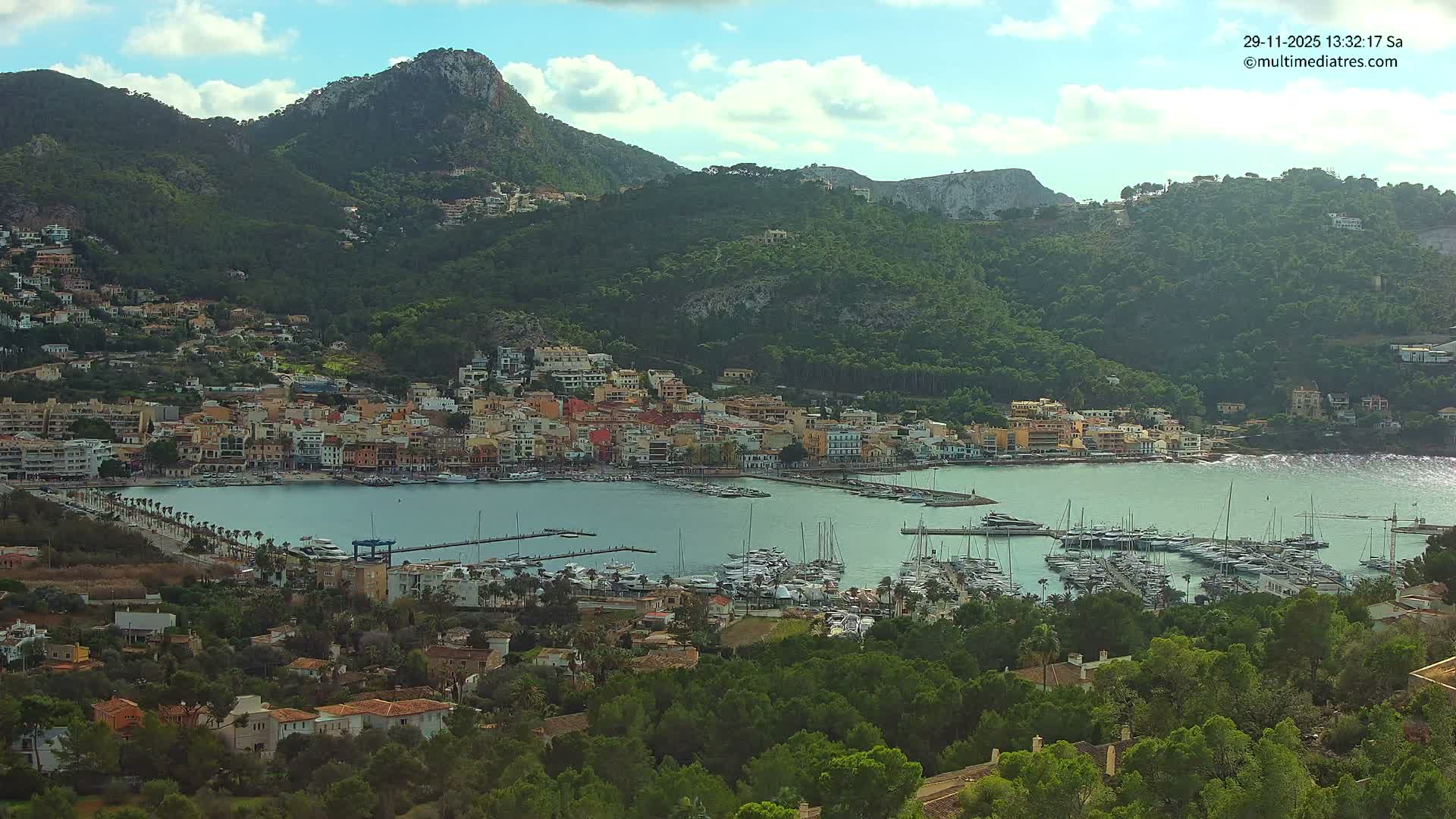 Mallorca Port d'Andratx City View Live Cam - Balearic Islands, Spain