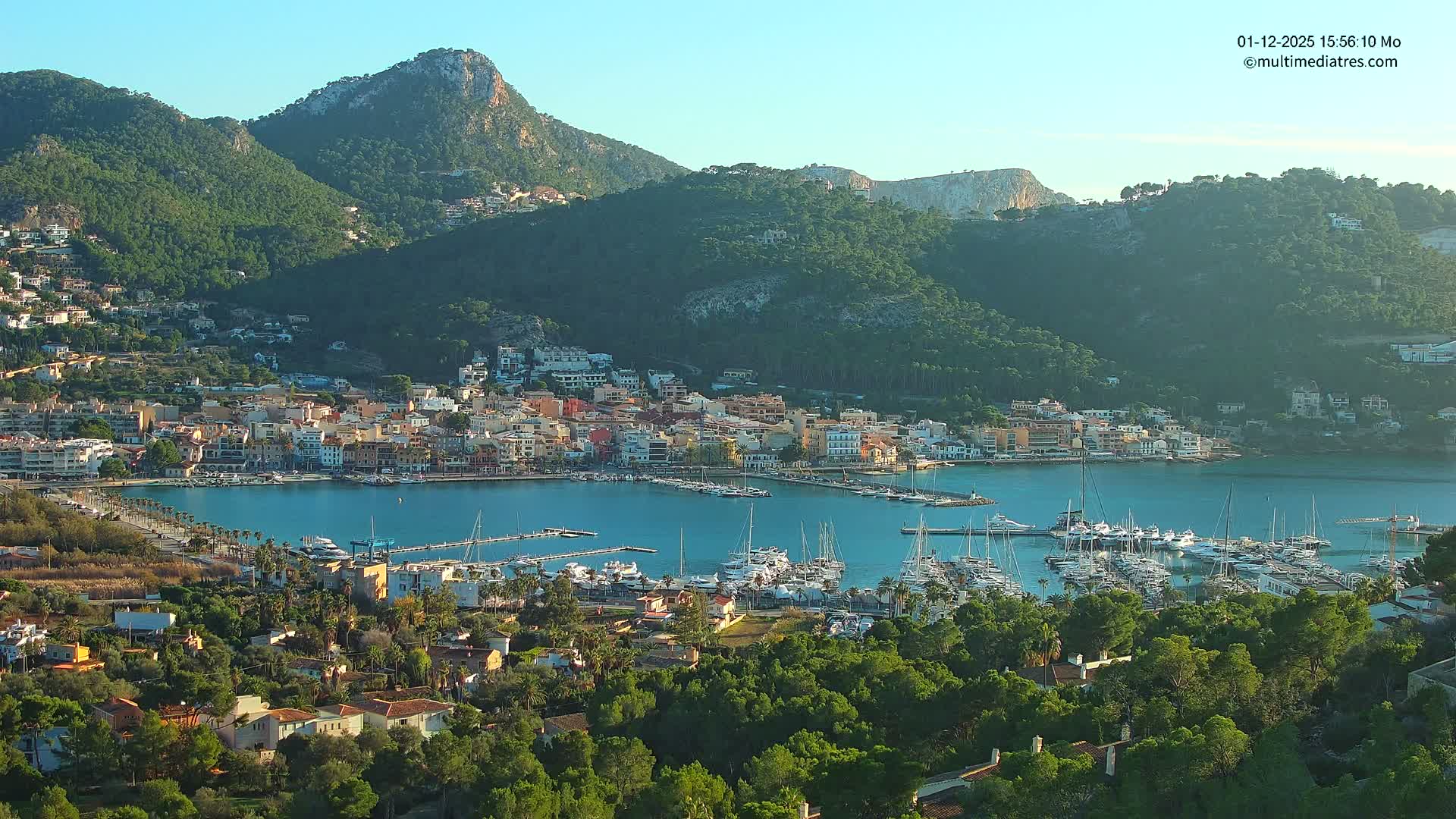 Mallorca Port d'Andratx City View Live Cam - Balearic Islands, Spain