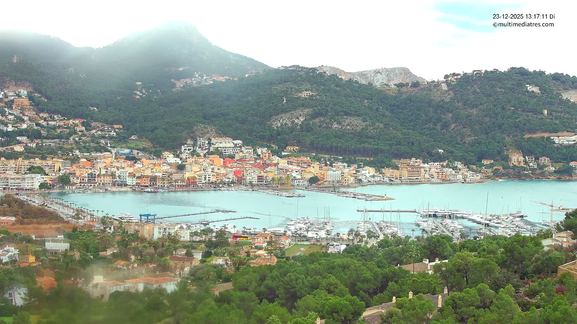 Mallorca Port d'Andratx City View Live Cam - Balearic Islands, Spain