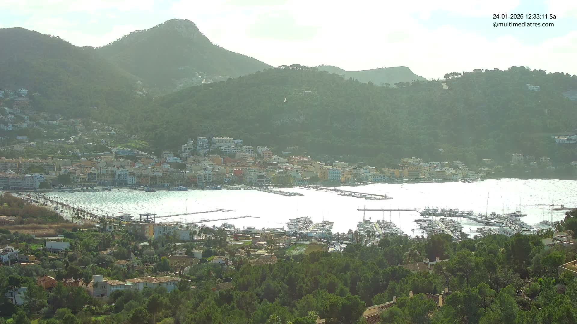Mallorca Port d'Andratx City View Live Cam - Balearic Islands, Spain
