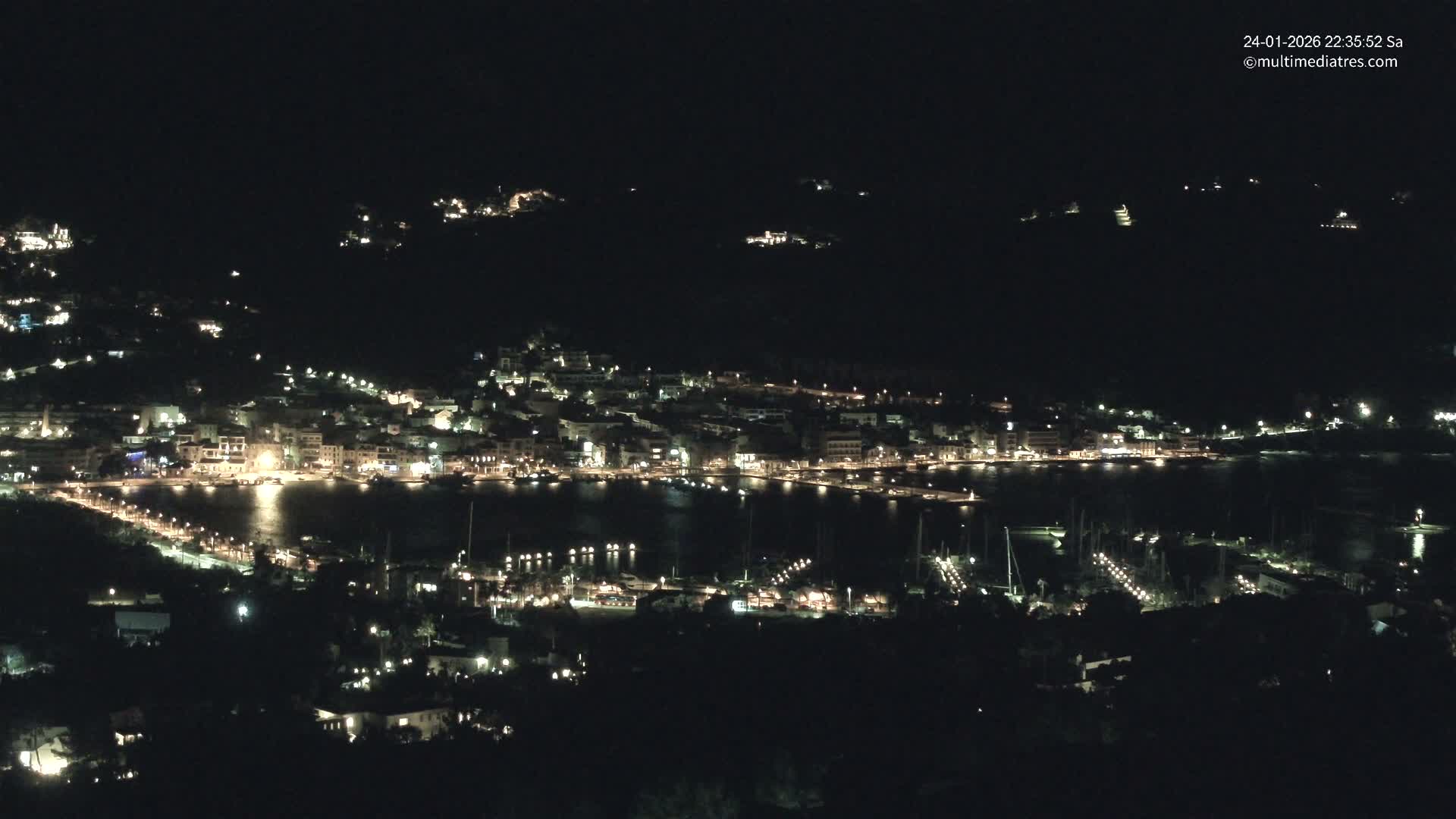 Mallorca Port d'Andratx City View Live Cam - Balearic Islands, Spain