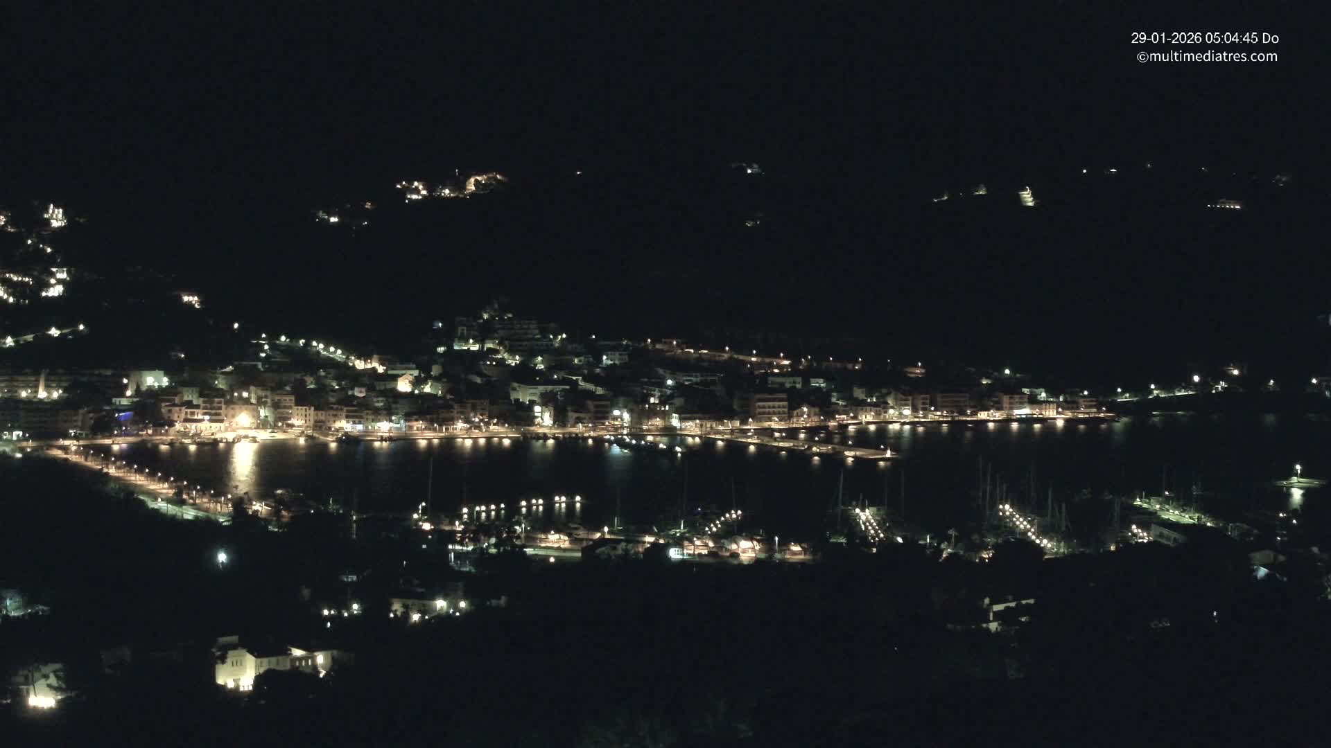 Mallorca Port d'Andratx City View Live Cam - Balearic Islands, Spain