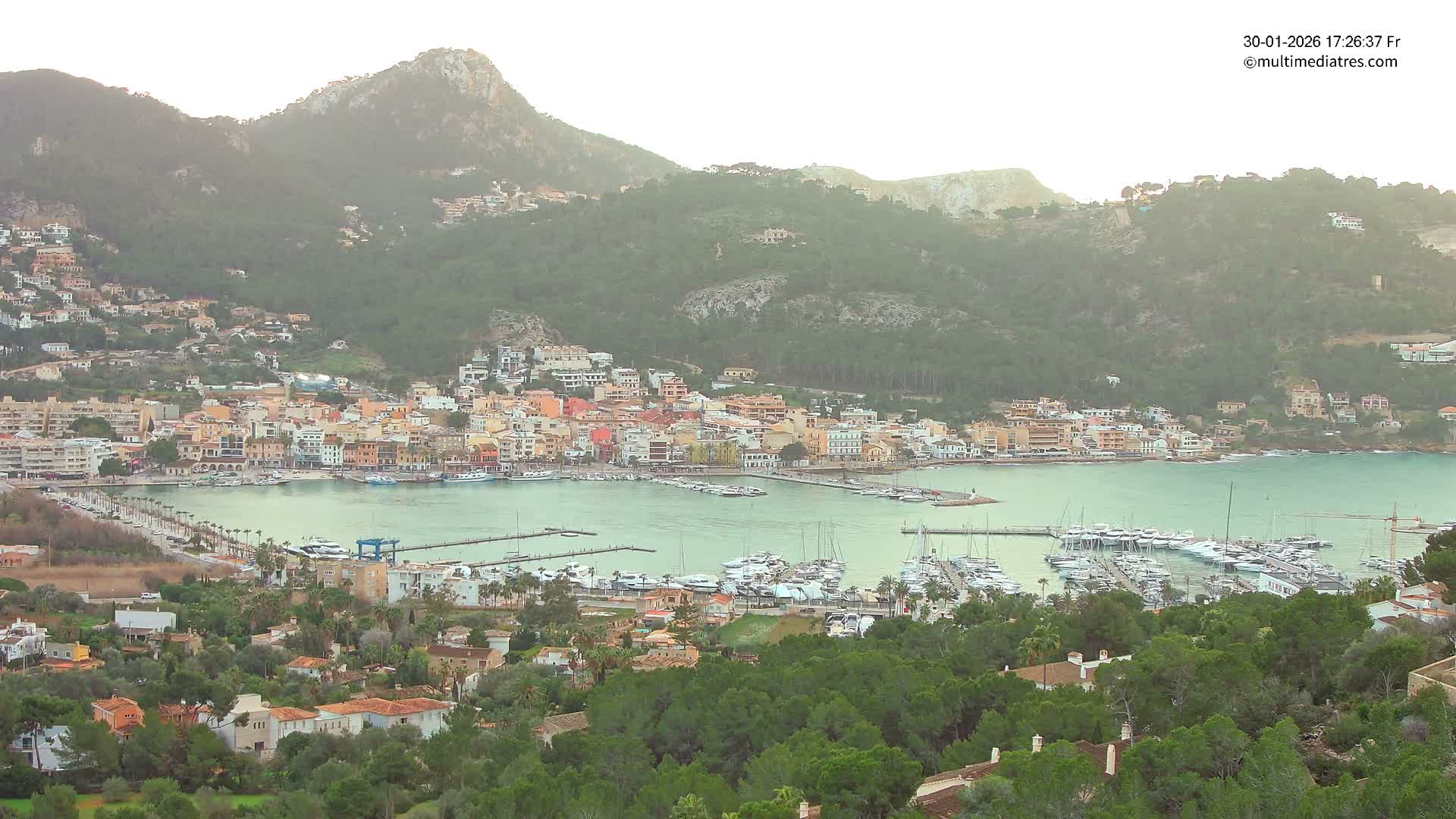 Mallorca Port d'Andratx City View Live Cam - Balearic Islands, Spain