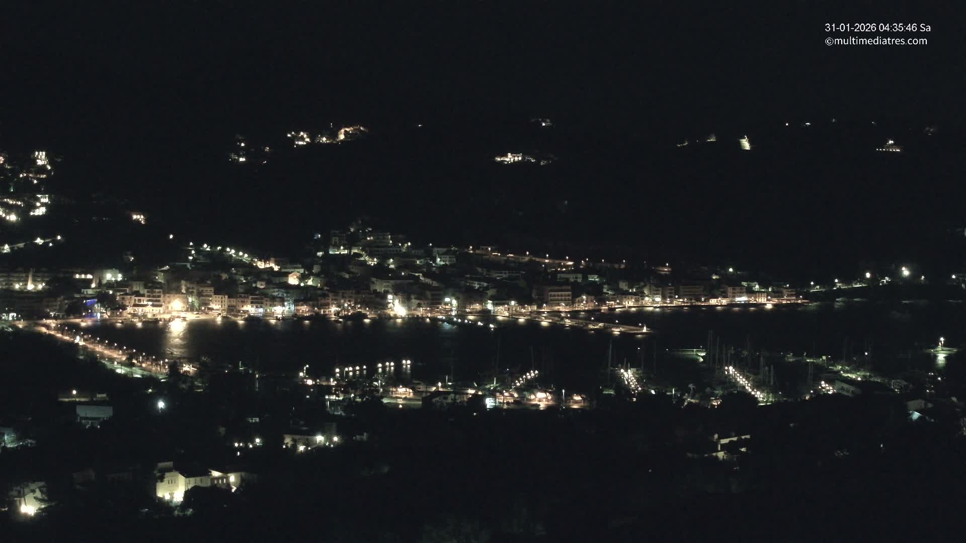 Mallorca Port d'Andratx City View Live Cam - Balearic Islands, Spain