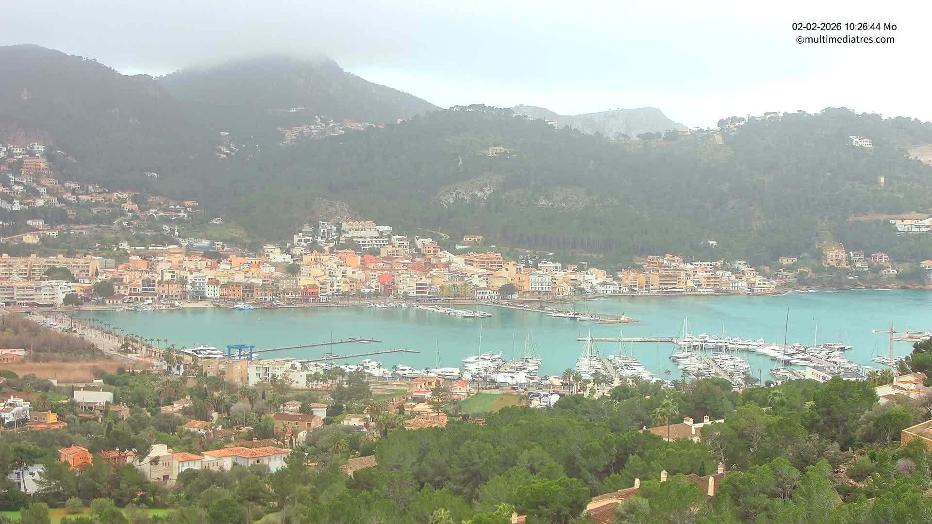 Mallorca Port d'Andratx City View Live Cam - Balearic Islands, Spain